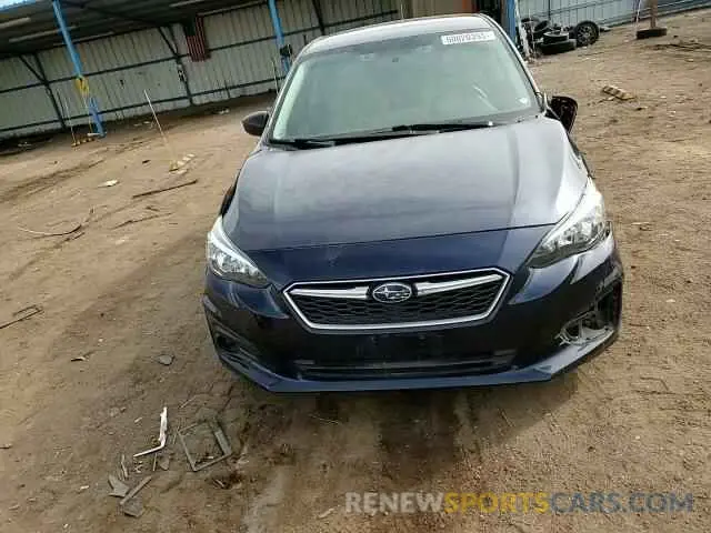 10 fotografías del automóvil dañado 4S3GTAB69K3760331 SUBARU IMPREZA 2019