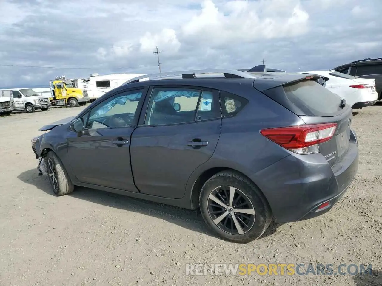 2 fotografías del automóvil dañado 4S3GTAC61K3716192 SUBARU IMPREZA 2019