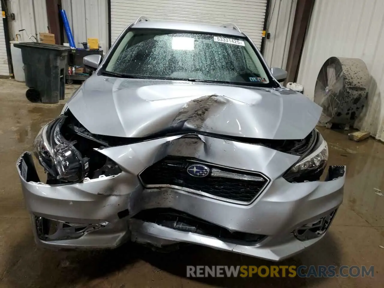 5 fotografías del automóvil dañado 4S3GTAC63K3700625 SUBARU IMPREZA 2019