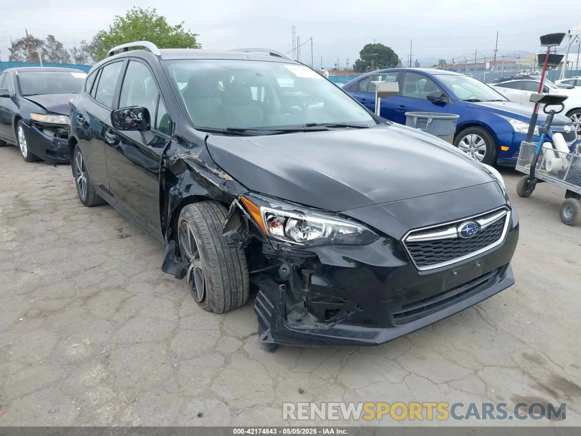 1 fotografías del automóvil dañado 4S3GTAC63K3754877 SUBARU IMPREZA 2019