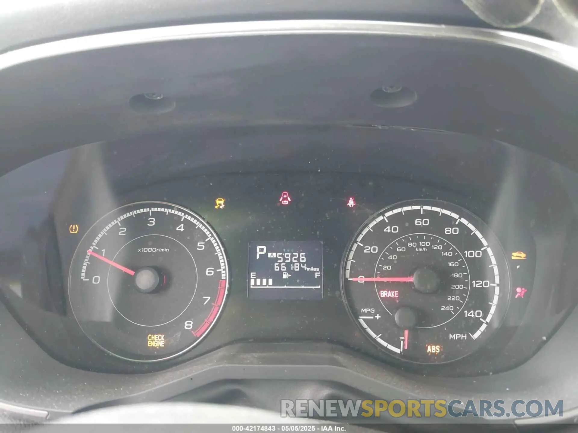 7 fotografías del automóvil dañado 4S3GTAC63K3754877 SUBARU IMPREZA 2019