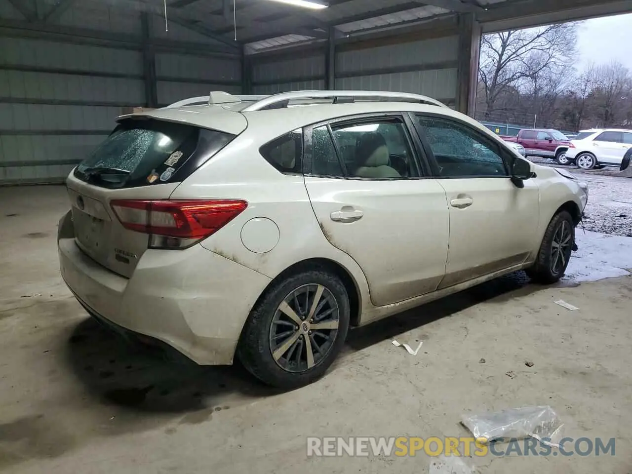 3 fotografías del automóvil dañado 4S3GTAC64K3761661 SUBARU IMPREZA 2019