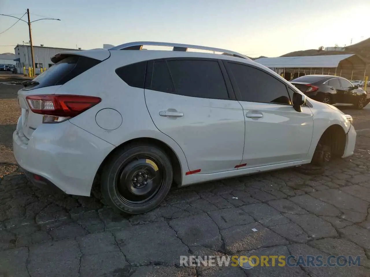 3 fotografías del automóvil dañado 4S3GTAC66K3729245 SUBARU IMPREZA 2019