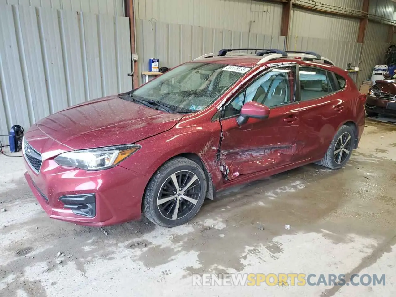 1 fotografías del automóvil dañado 4S3GTAC67K3722837 SUBARU IMPREZA 2019