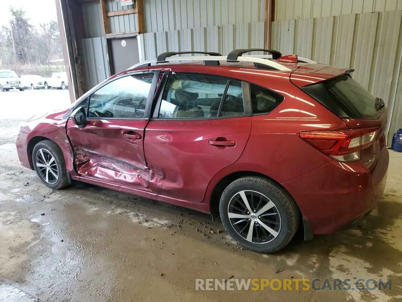 2 fotografías del automóvil dañado 4S3GTAC67K3722837 SUBARU IMPREZA 2019