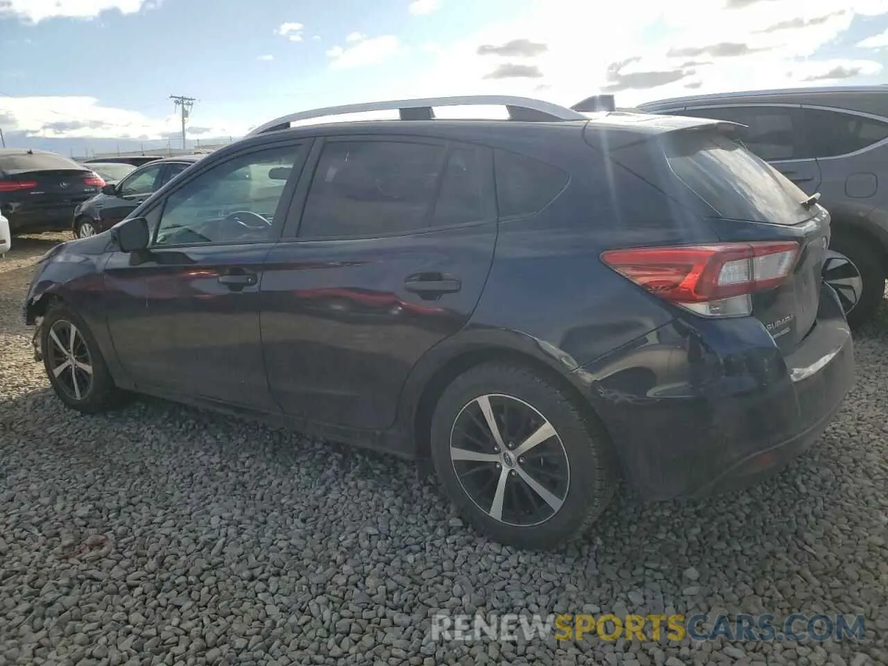 2 fotografías del automóvil dañado 4S3GTAC68K3721244 SUBARU IMPREZA 2019