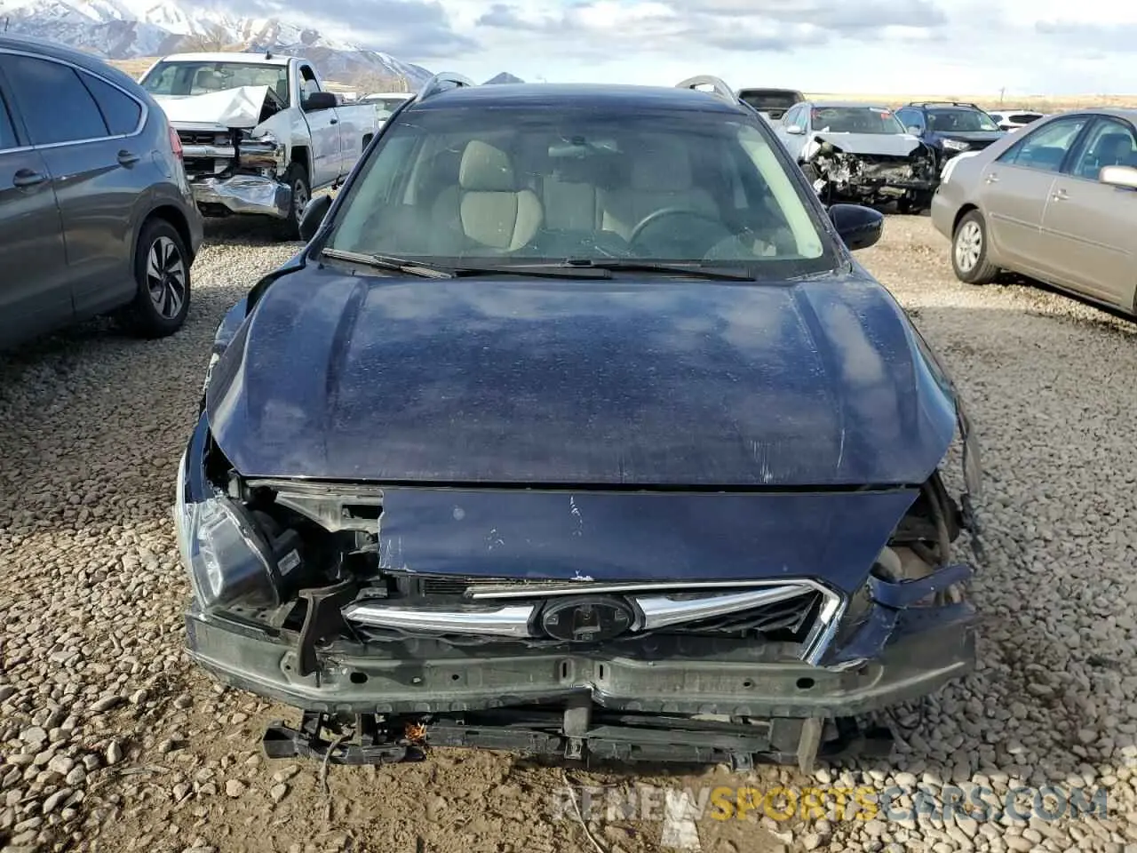 5 fotografías del automóvil dañado 4S3GTAC68K3721244 SUBARU IMPREZA 2019