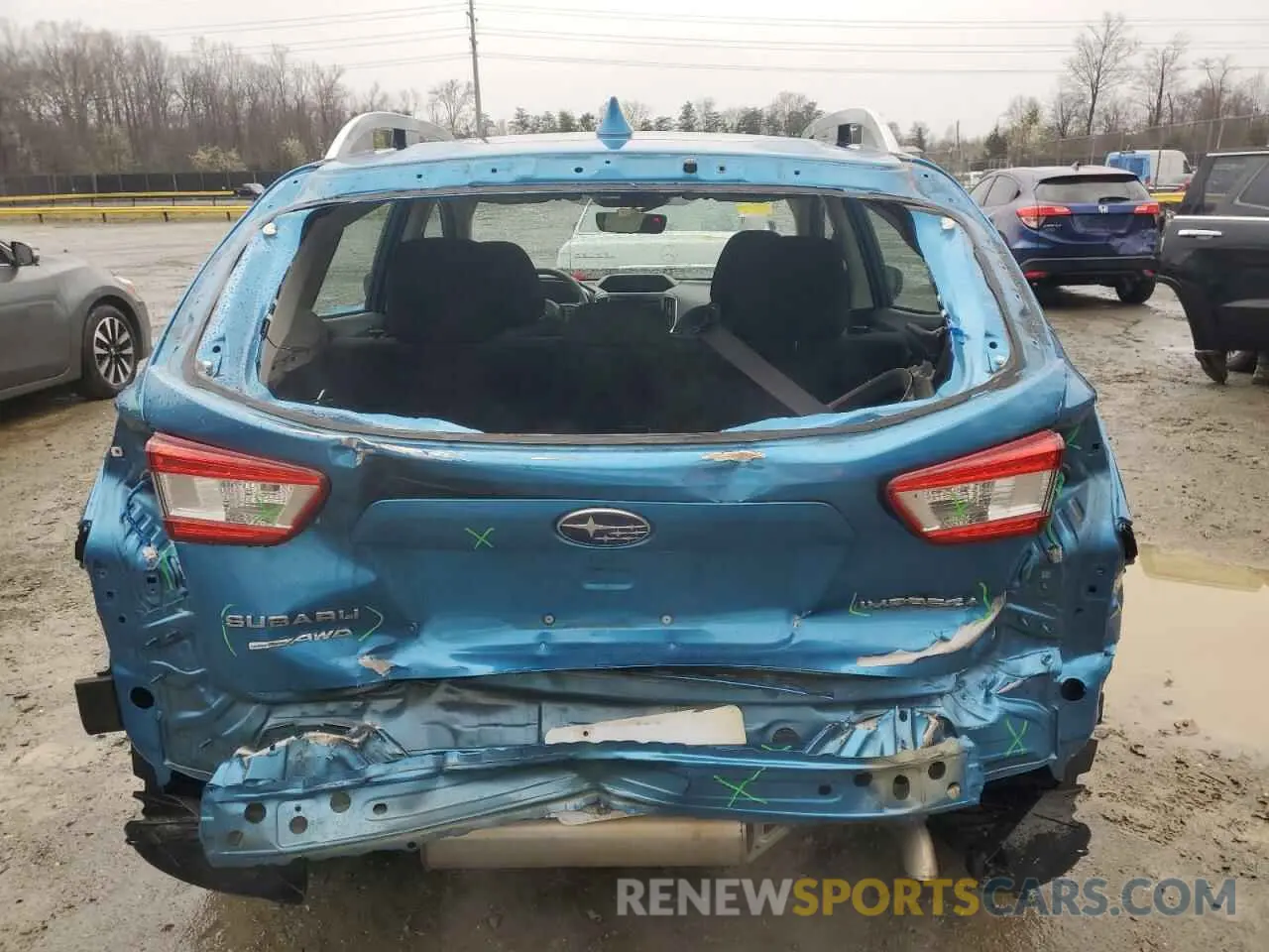 6 fotografías del automóvil dañado 4S3GTAC68K3724564 SUBARU IMPREZA 2019