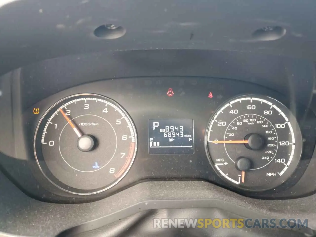 9 fotografías del automóvil dañado 4S3GTAC69K3730521 SUBARU IMPREZA 2019