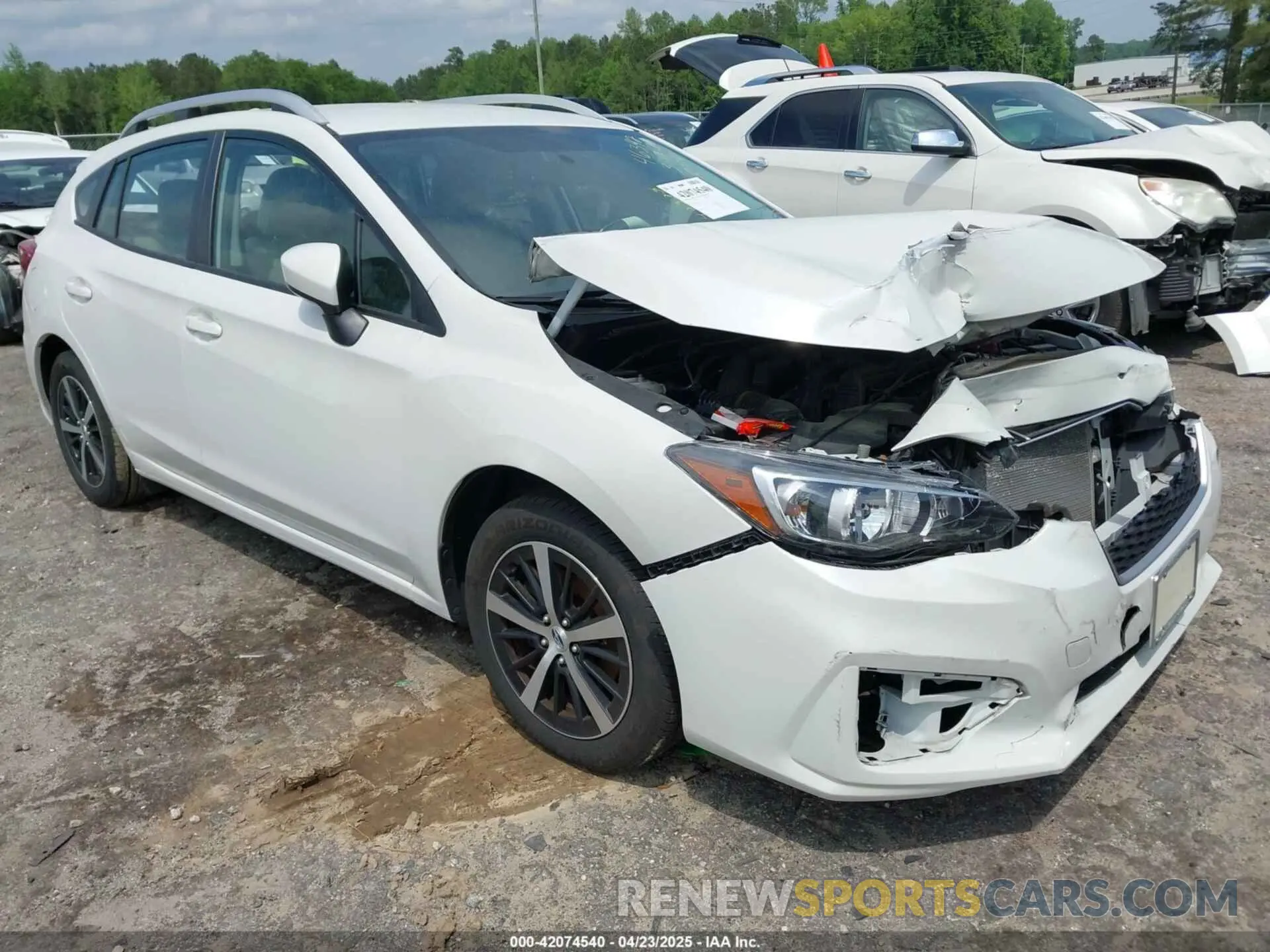 1 fotografías del automóvil dañado 4S3GTAC6XK3720385 SUBARU IMPREZA 2019