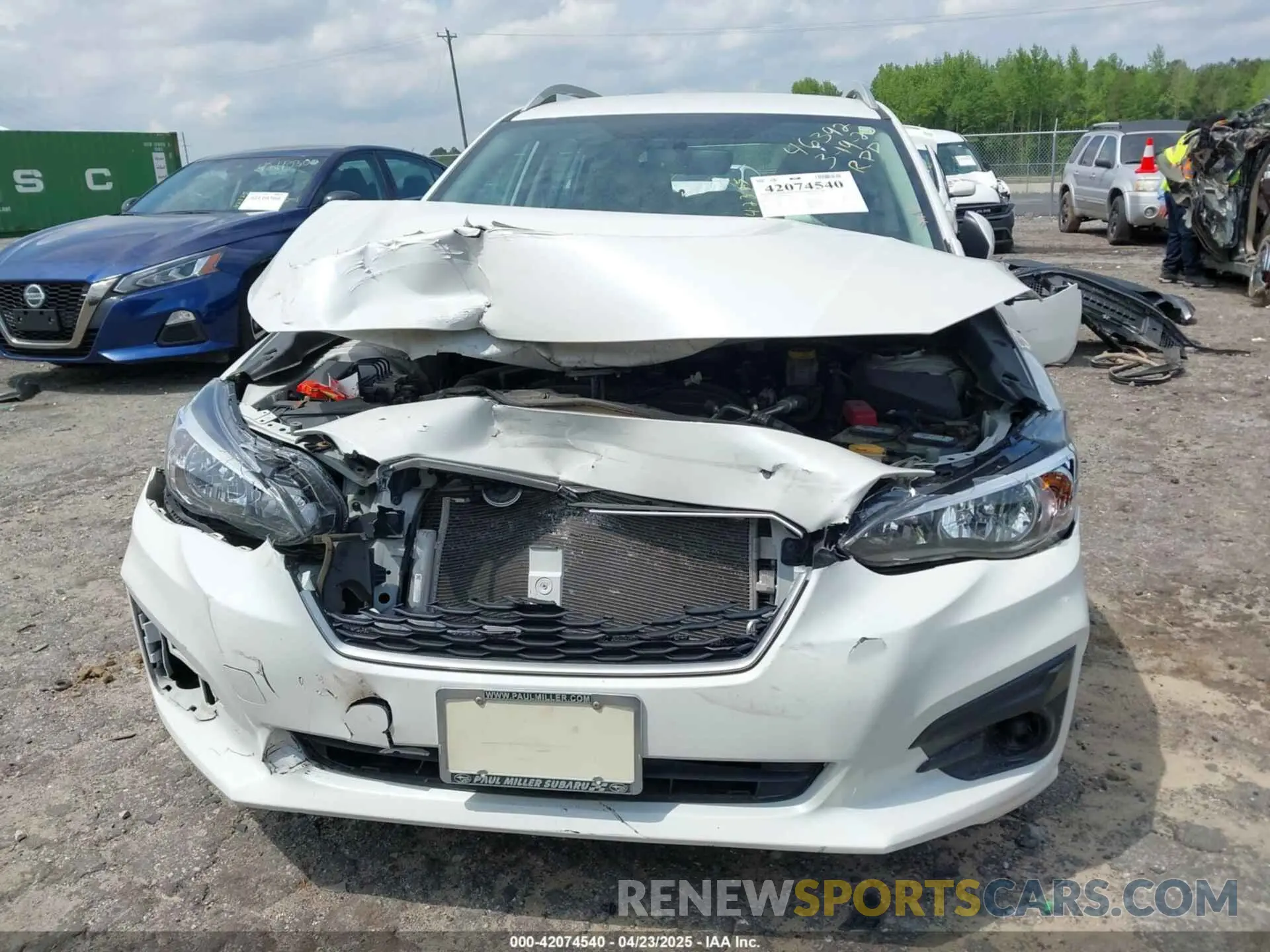 13 fotografías del automóvil dañado 4S3GTAC6XK3720385 SUBARU IMPREZA 2019