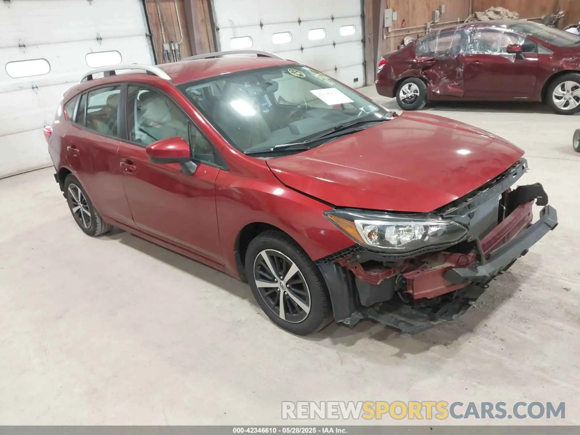 1 fotografías del automóvil dañado 4S3GTAC6XK3753208 SUBARU IMPREZA 2019