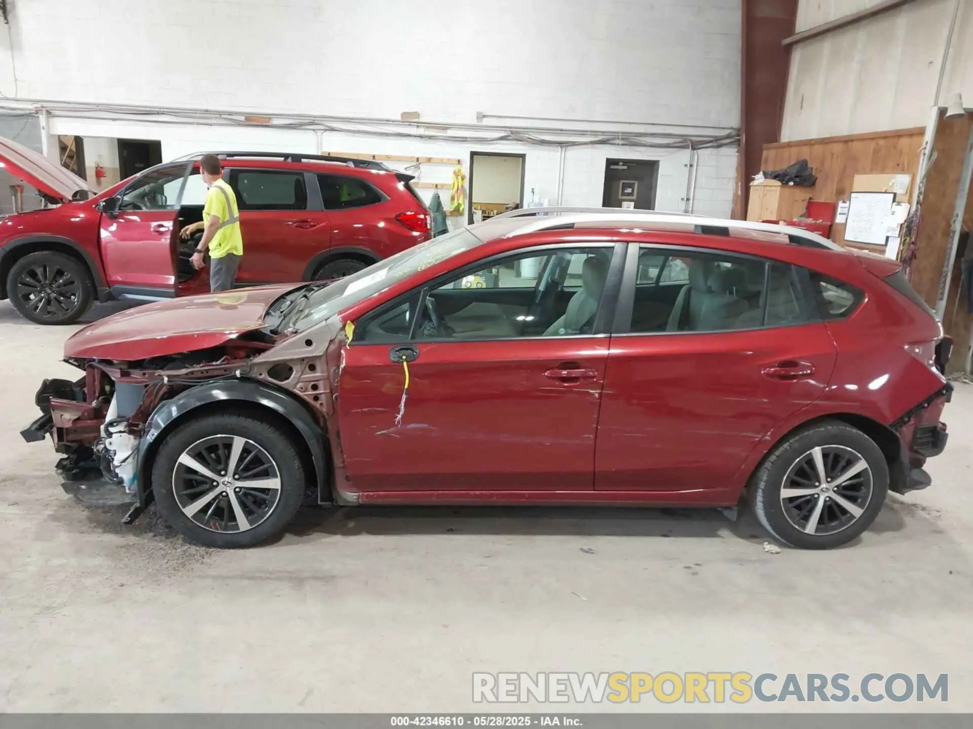 18 fotografías del automóvil dañado 4S3GTAC6XK3753208 SUBARU IMPREZA 2019