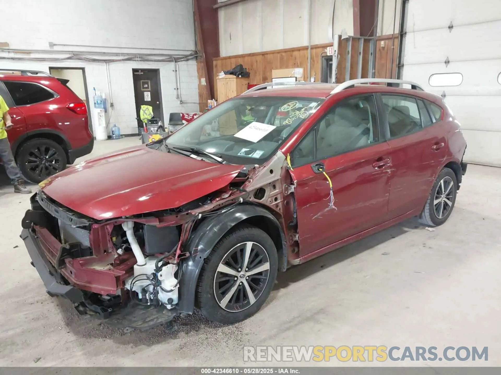 6 fotografías del automóvil dañado 4S3GTAC6XK3753208 SUBARU IMPREZA 2019