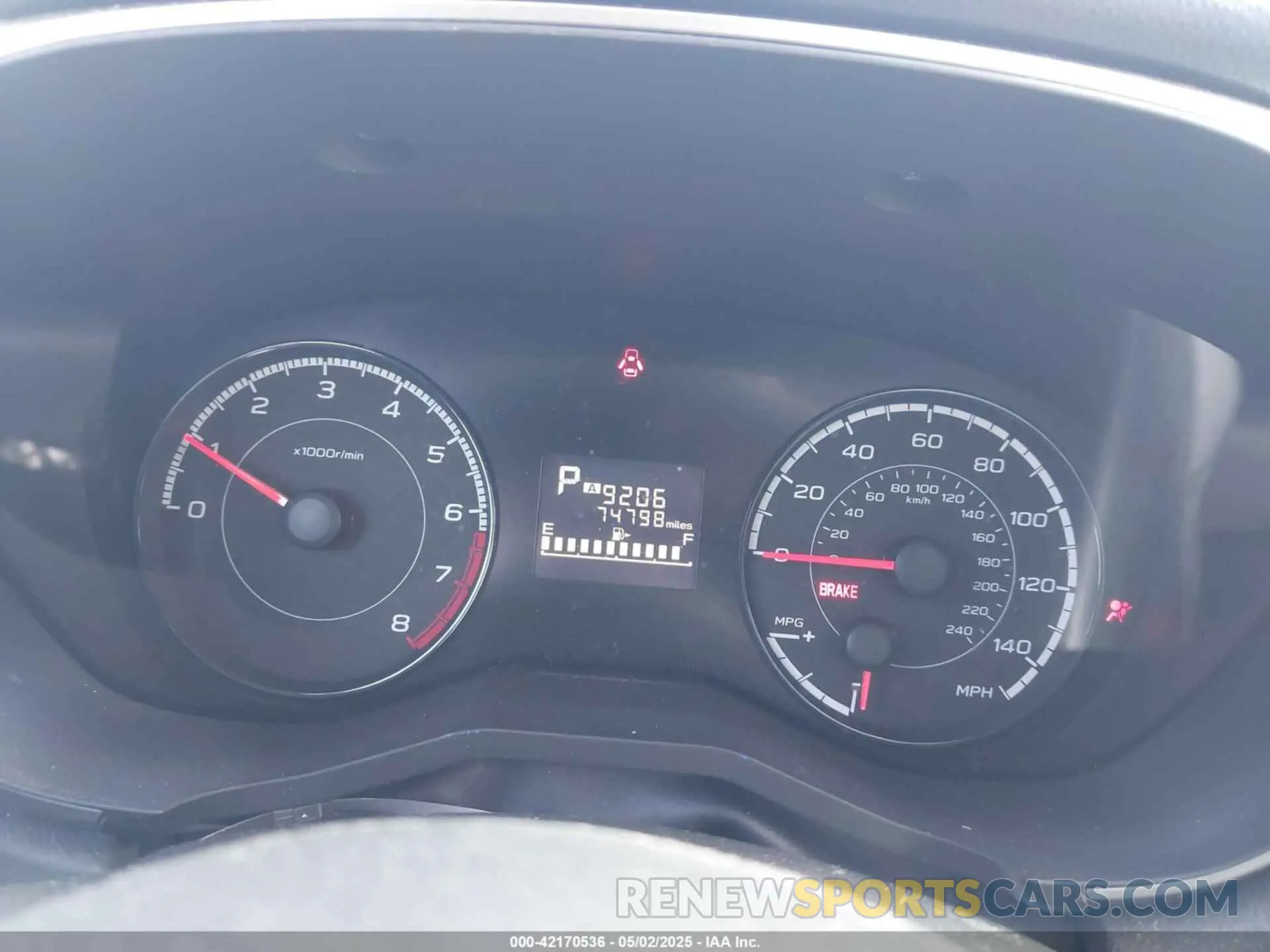 7 fotografías del automóvil dañado 4S3GTAC6XK3758439 SUBARU IMPREZA 2019