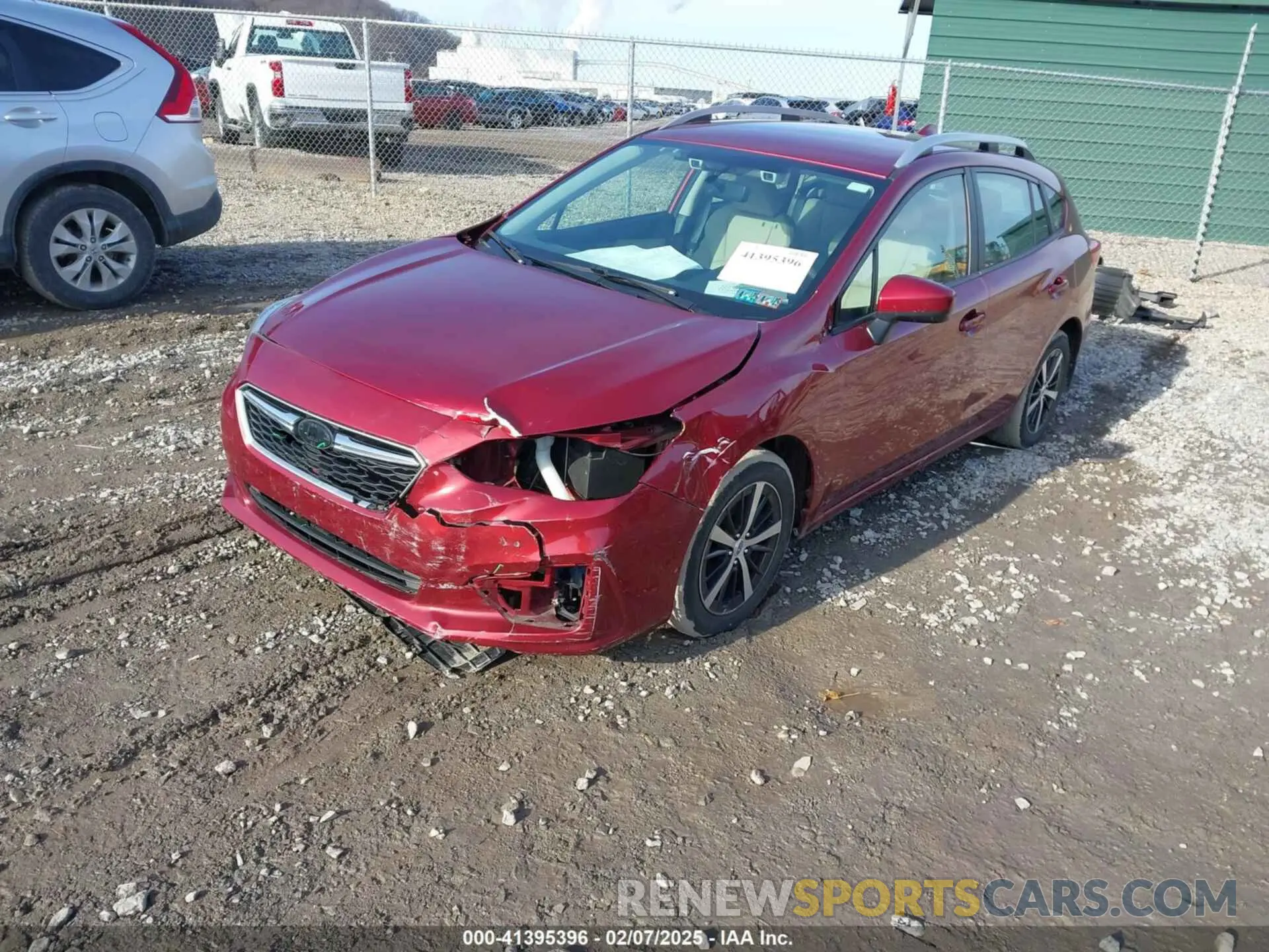 2 fotografías del automóvil dañado 4S3GTAD62K3714059 SUBARU IMPREZA 2019