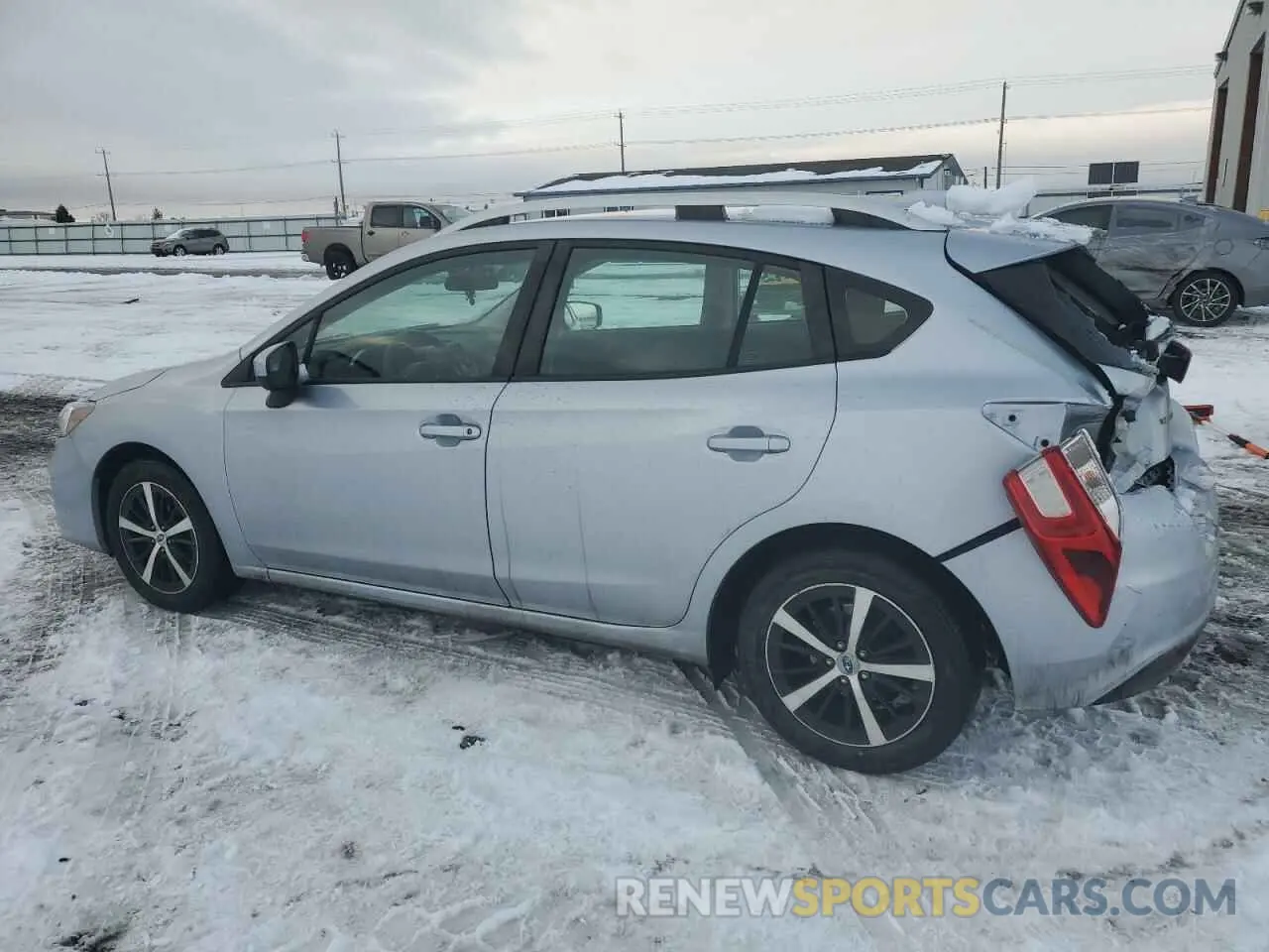 2 fotografías del automóvil dañado 4S3GTAD62K3738720 SUBARU IMPREZA 2019