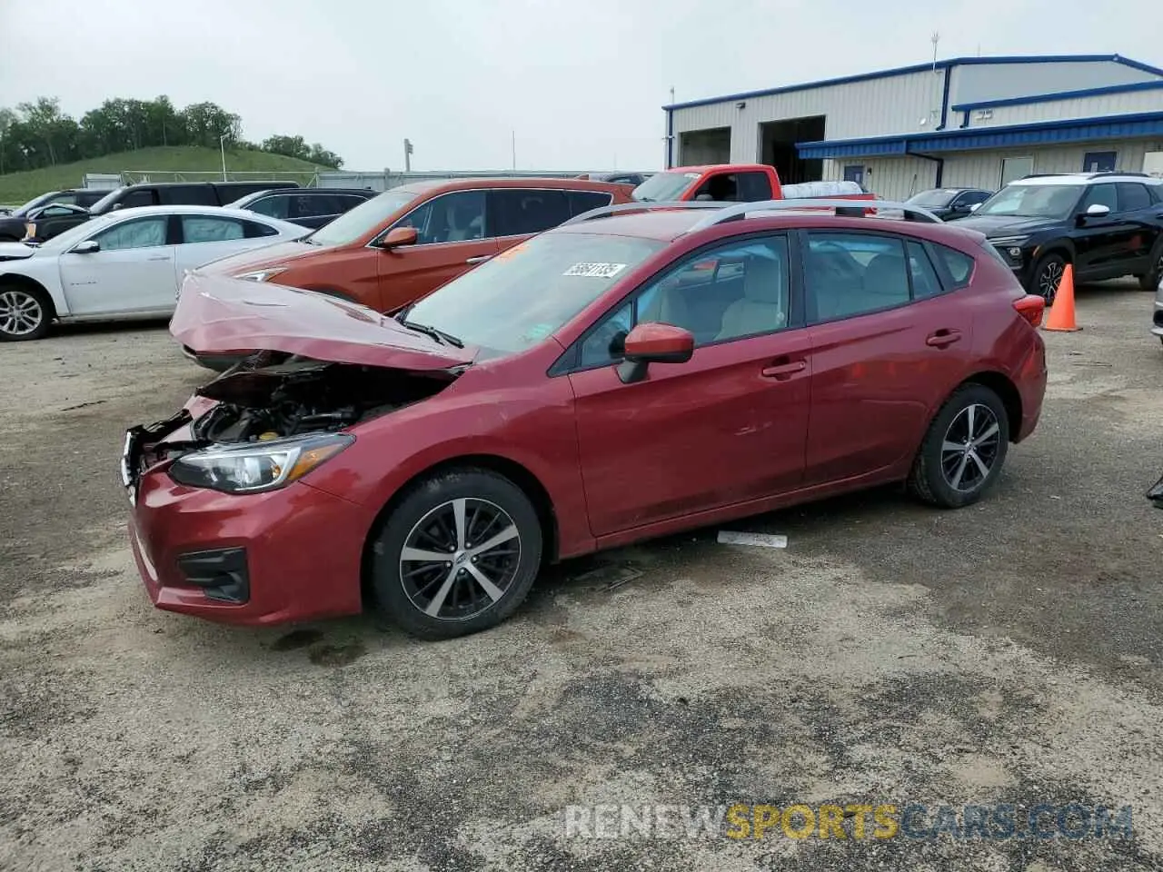1 fotografías del automóvil dañado 4S3GTAD63K3714703 SUBARU IMPREZA 2019
