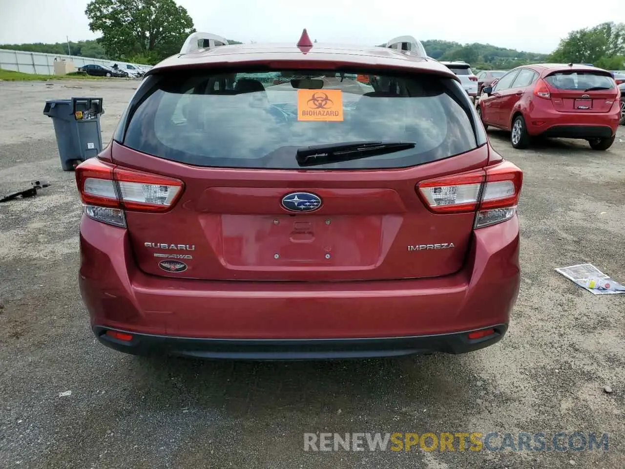 6 fotografías del automóvil dañado 4S3GTAD63K3714703 SUBARU IMPREZA 2019