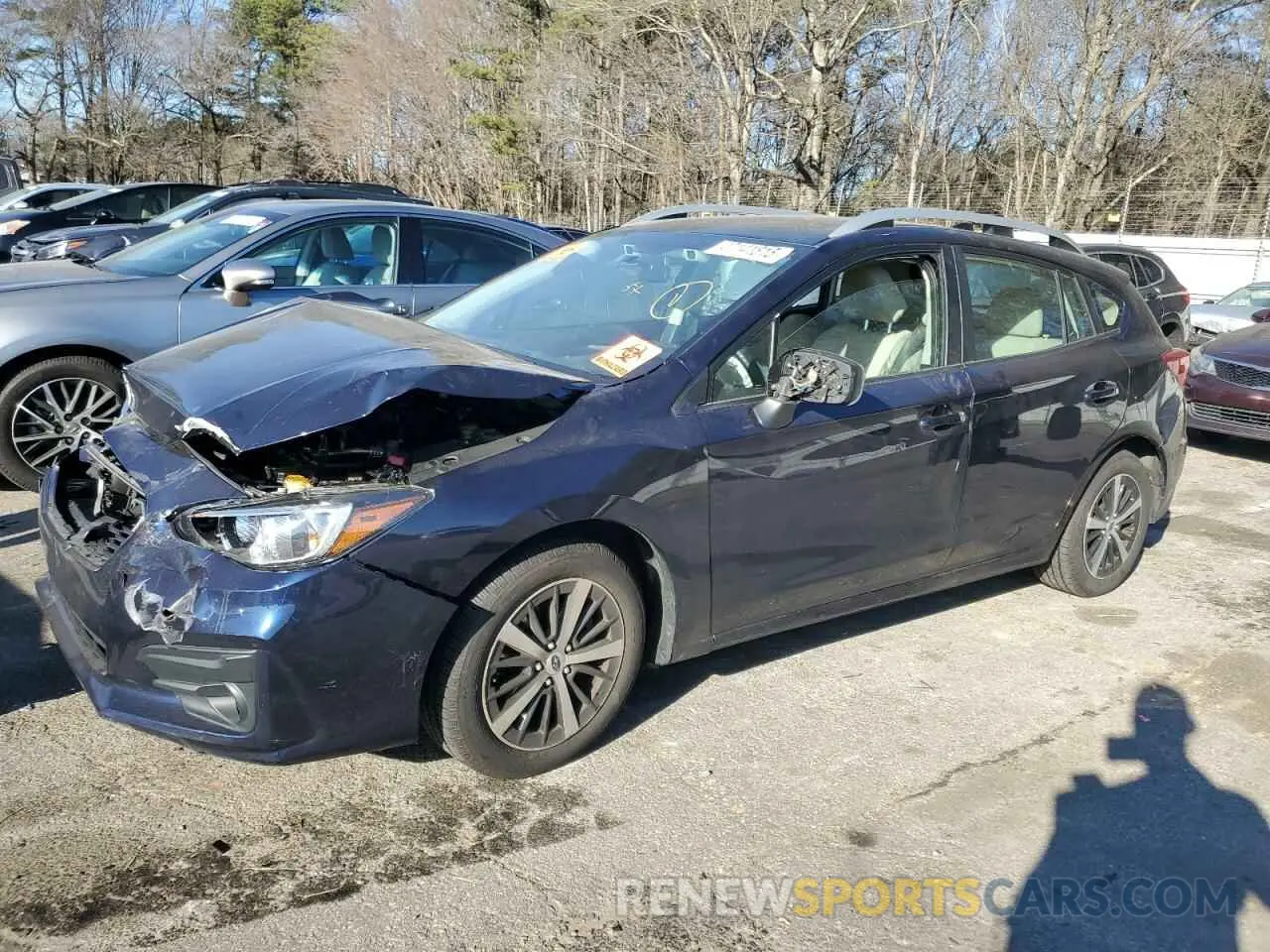 1 fotografías del automóvil dañado 4S3GTAD63K3742050 SUBARU IMPREZA 2019
