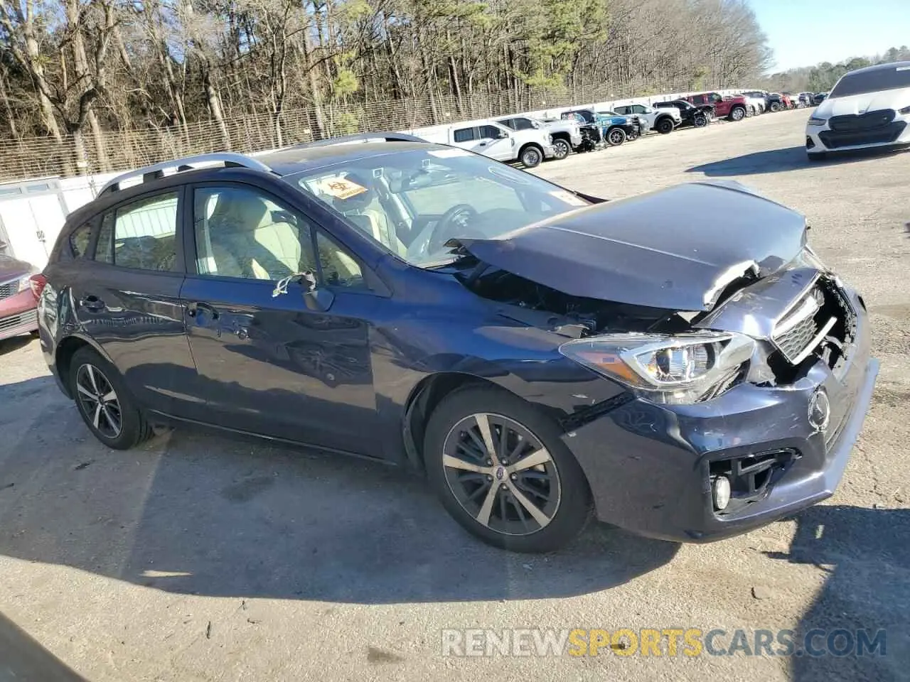 4 fotografías del automóvil dañado 4S3GTAD63K3742050 SUBARU IMPREZA 2019