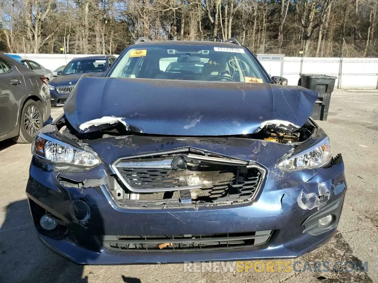 5 fotografías del automóvil dañado 4S3GTAD63K3742050 SUBARU IMPREZA 2019