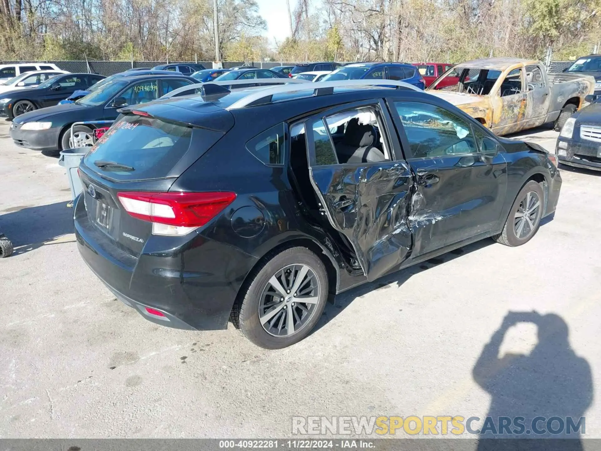 4 fotografías del automóvil dañado 4S3GTAD64K3746138 SUBARU IMPREZA 2019