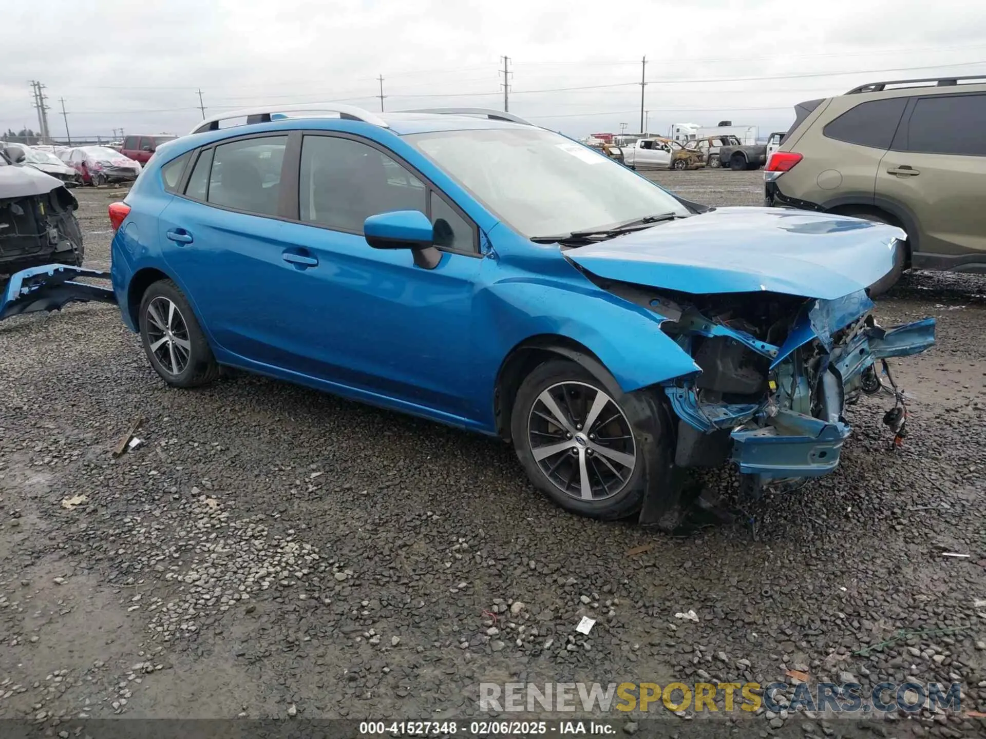 1 fotografías del automóvil dañado 4S3GTAD67K3739264 SUBARU IMPREZA 2019