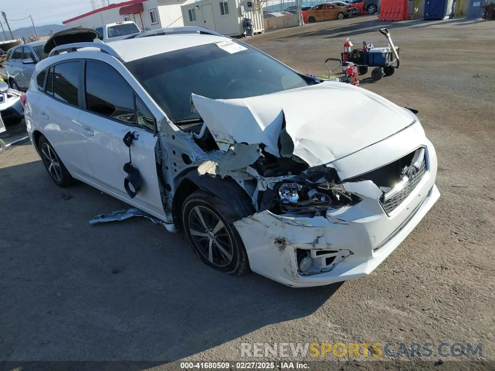 1 fotografías del automóvil dañado 4S3GTAD67K3740091 SUBARU IMPREZA 2019