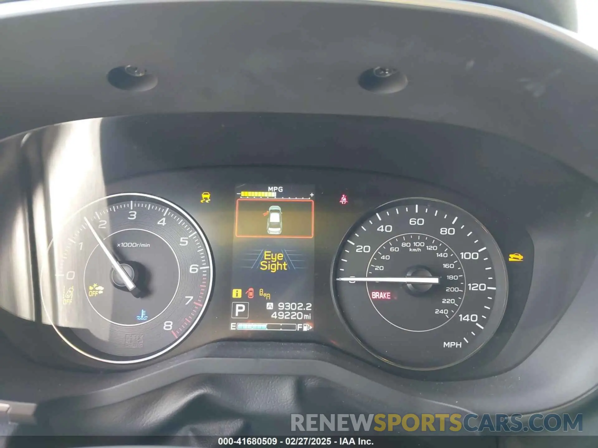 7 fotografías del automóvil dañado 4S3GTAD67K3740091 SUBARU IMPREZA 2019