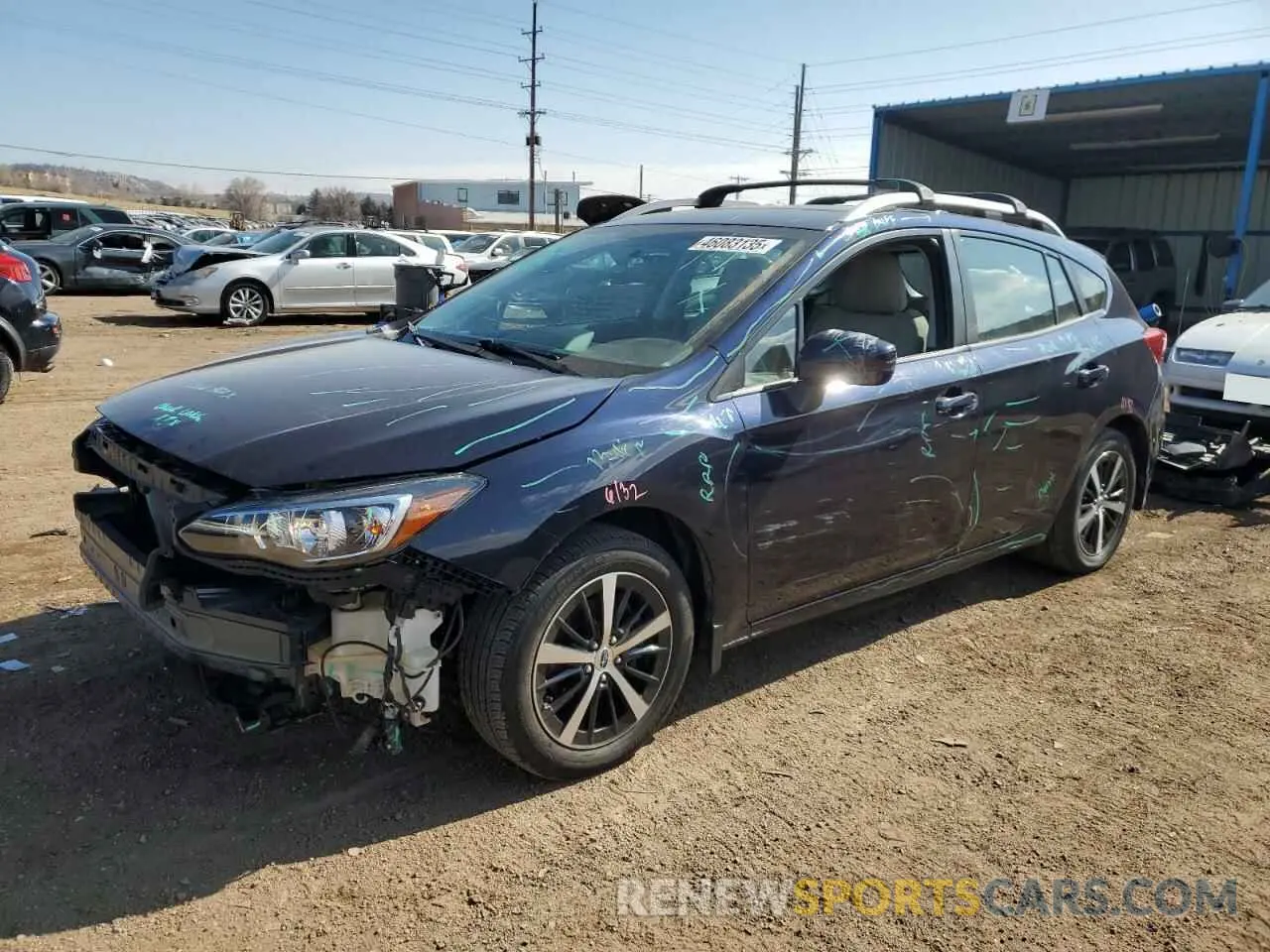 1 fotografías del automóvil dañado 4S3GTAD6XK3737511 SUBARU IMPREZA 2019