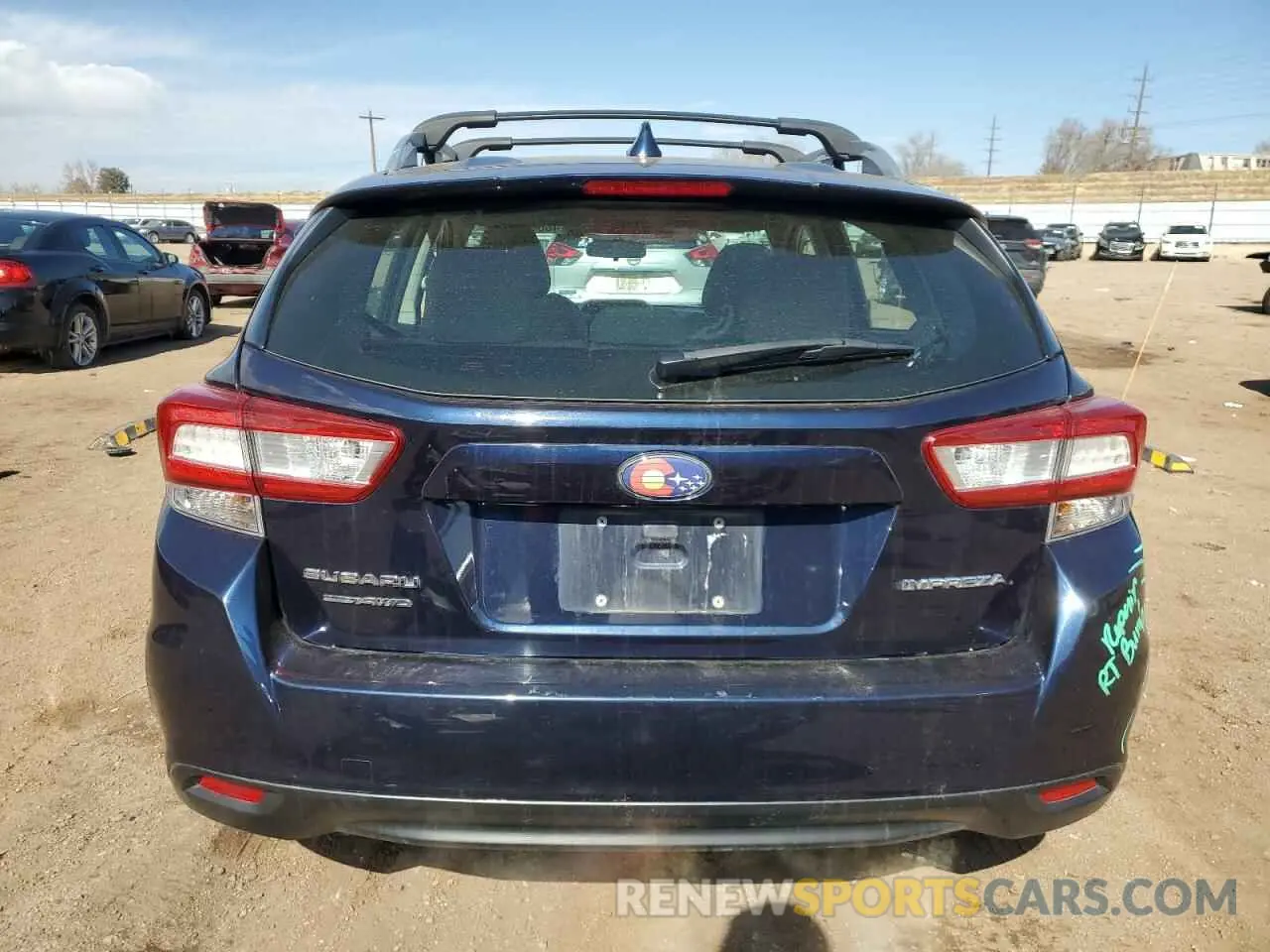 6 fotografías del automóvil dañado 4S3GTAD6XK3737511 SUBARU IMPREZA 2019