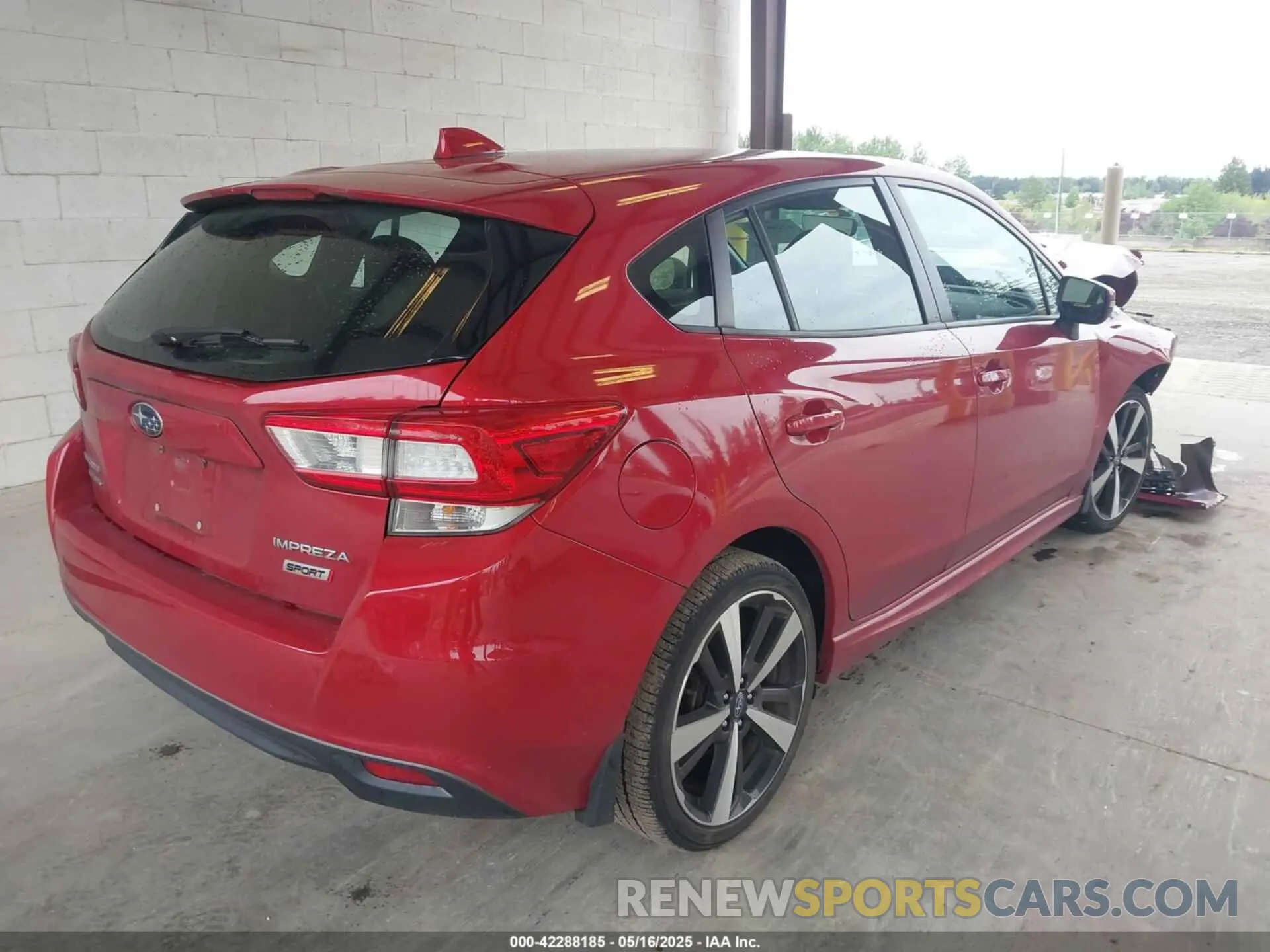 4 fotografías del automóvil dañado 4S3GTAJ62K1731329 SUBARU IMPREZA 2019
