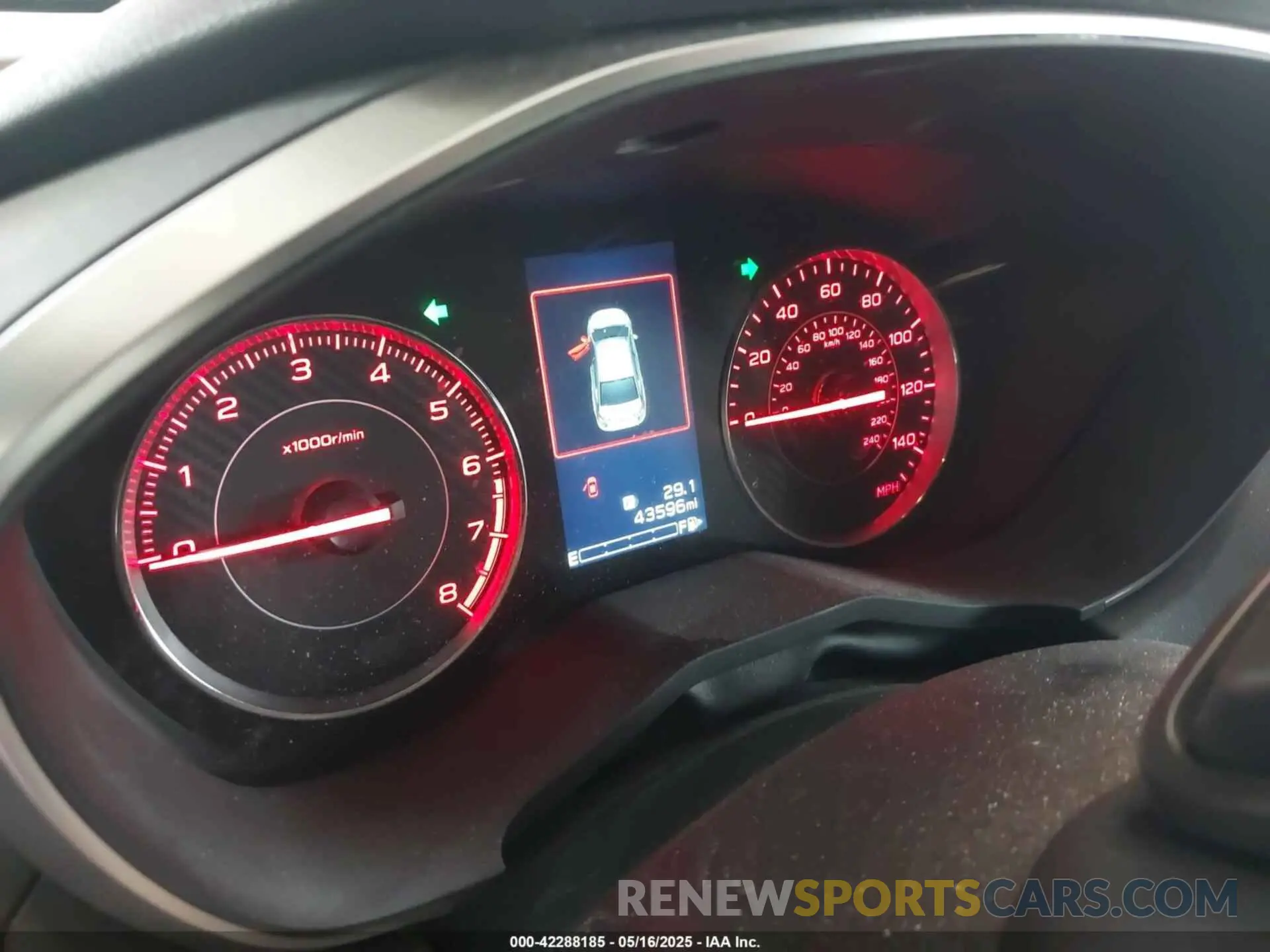 7 fotografías del automóvil dañado 4S3GTAJ62K1731329 SUBARU IMPREZA 2019