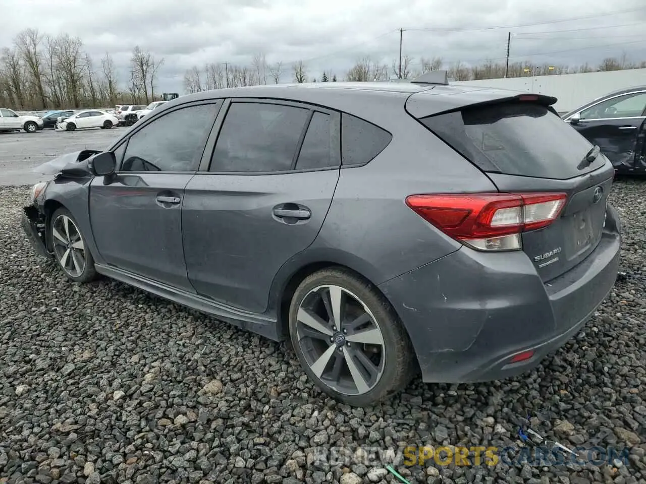 2 fotografías del automóvil dañado 4S3GTAJ62K3731223 SUBARU IMPREZA 2019