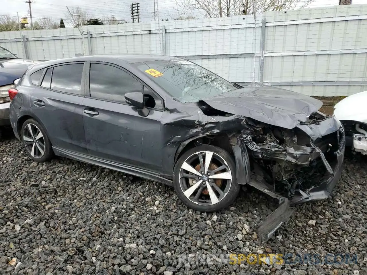 4 fotografías del automóvil dañado 4S3GTAJ62K3731223 SUBARU IMPREZA 2019
