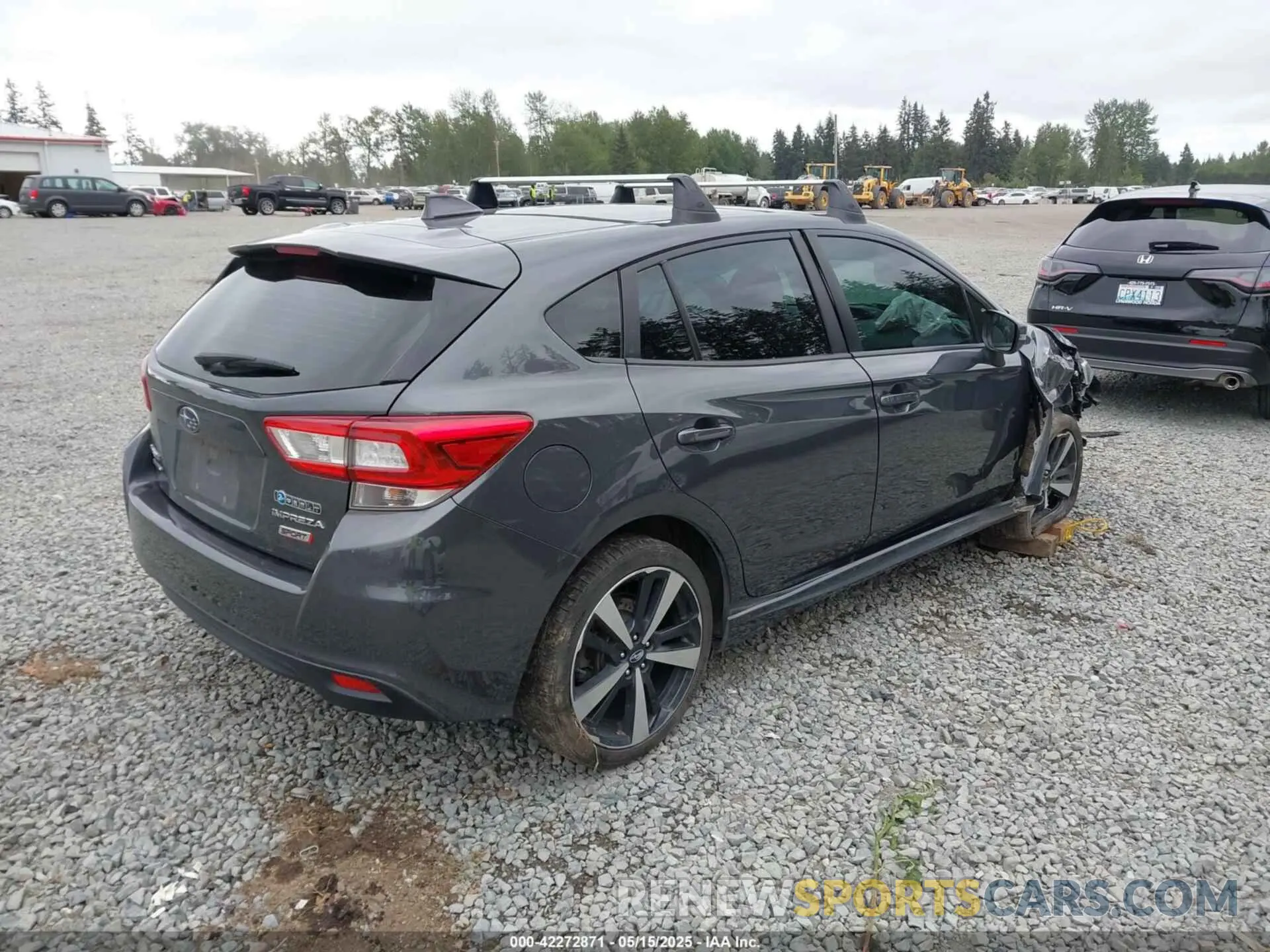 4 fotografías del automóvil dañado 4S3GTAJ65K1762025 SUBARU IMPREZA 2019
