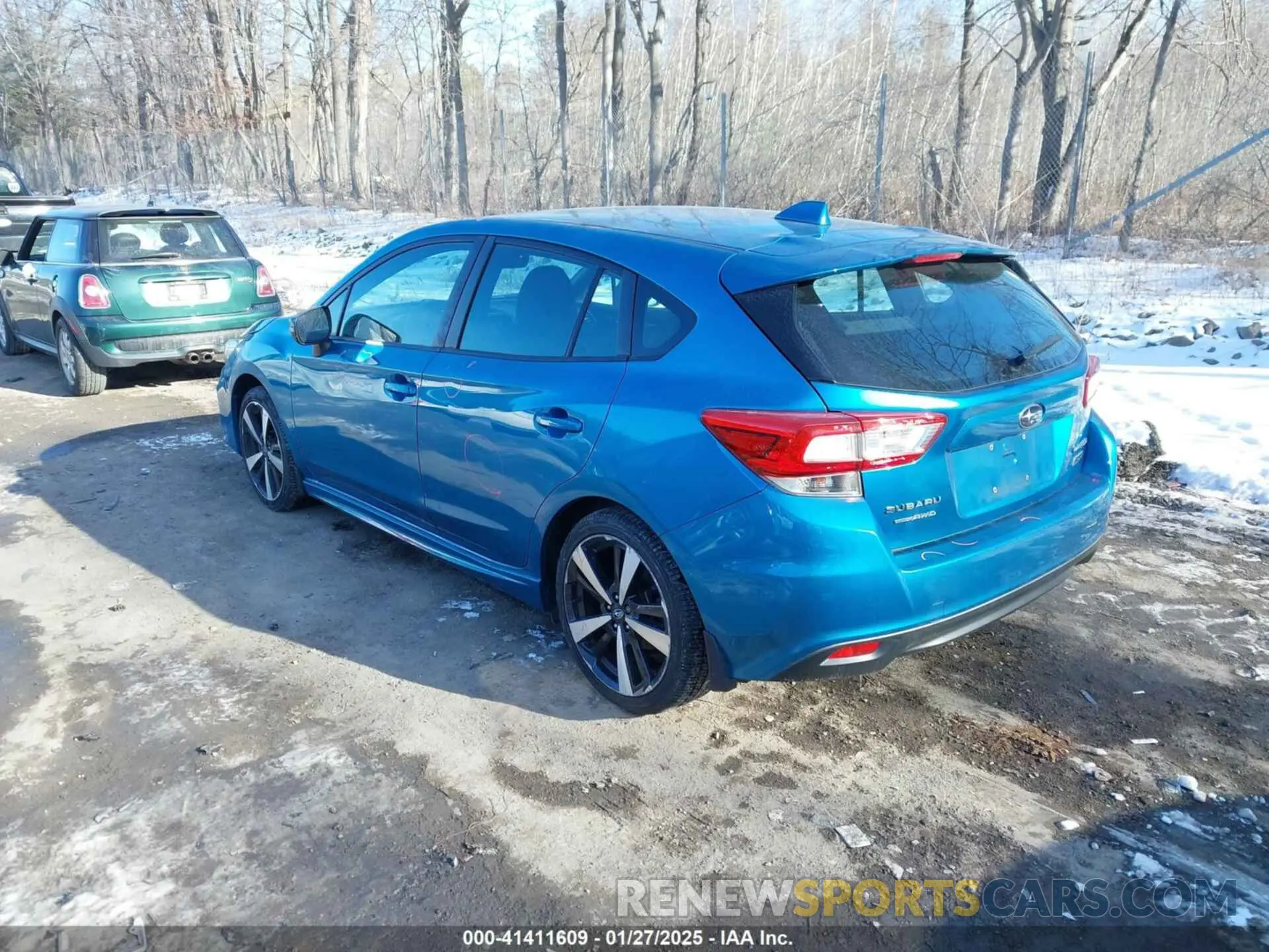 3 fotografías del automóvil dañado 4S3GTAJ66K1708894 SUBARU IMPREZA 2019