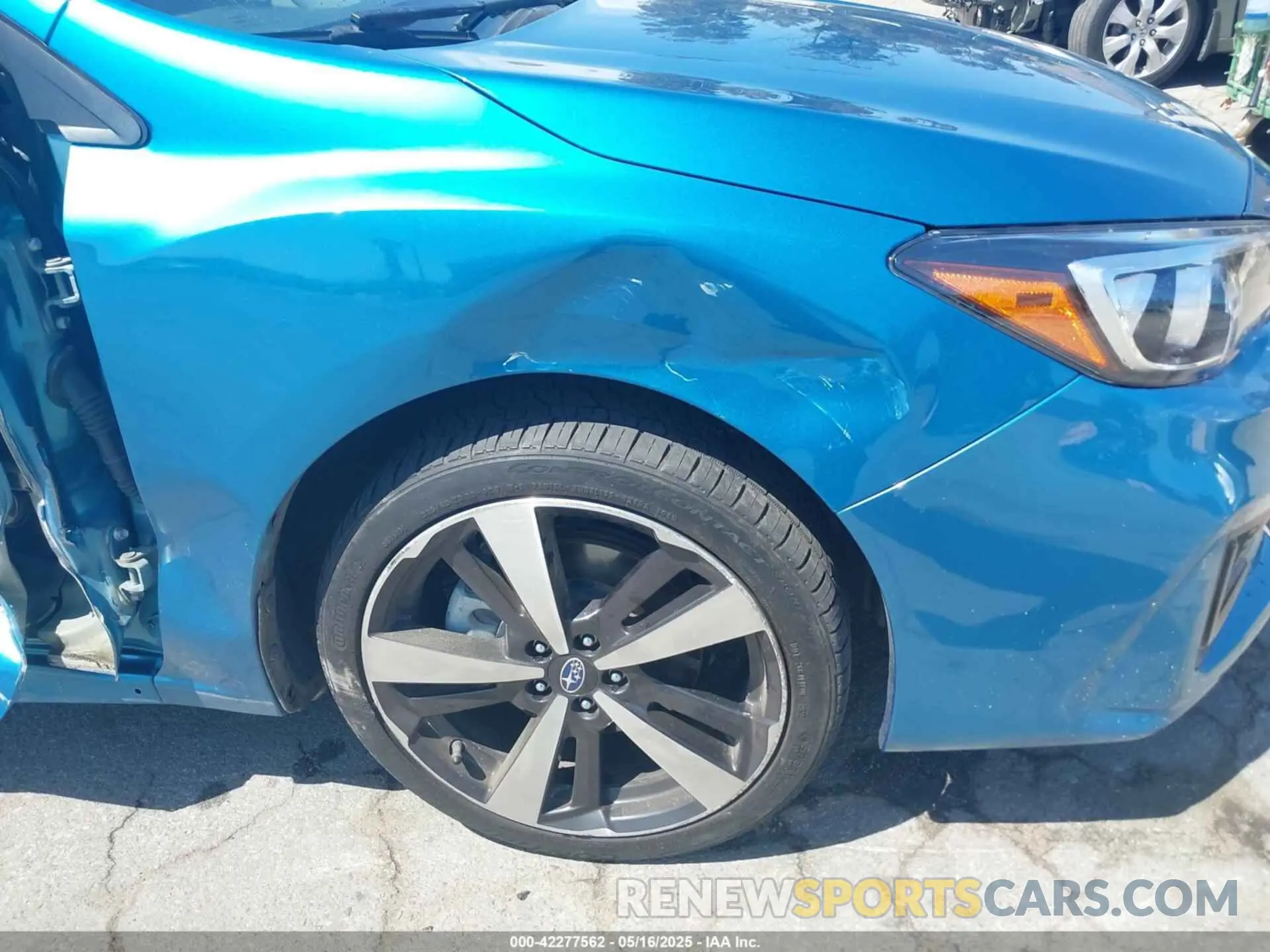 17 fotografías del automóvil dañado 4S3GTAM61K3741124 SUBARU IMPREZA 2019