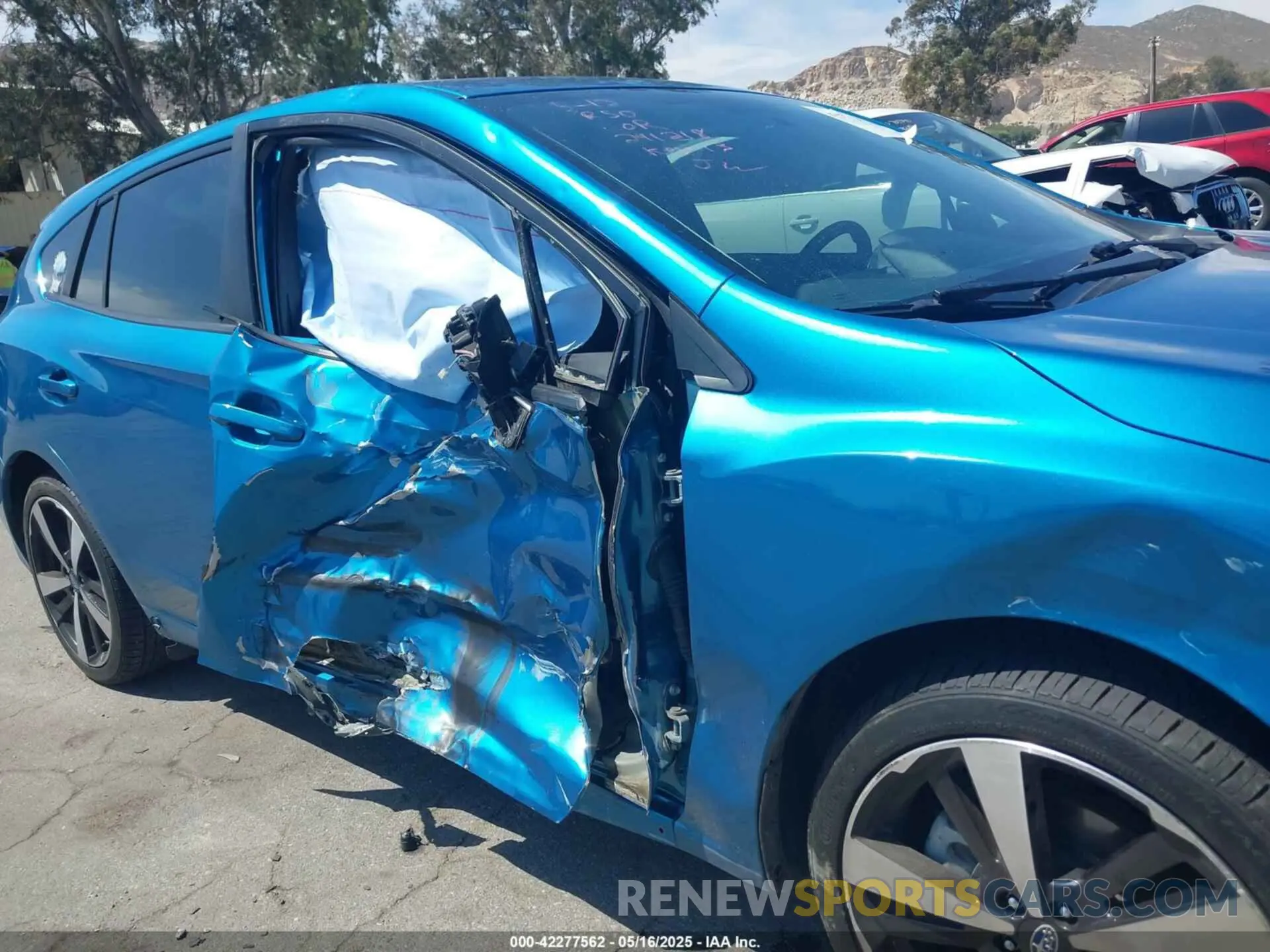 6 fotografías del automóvil dañado 4S3GTAM61K3741124 SUBARU IMPREZA 2019