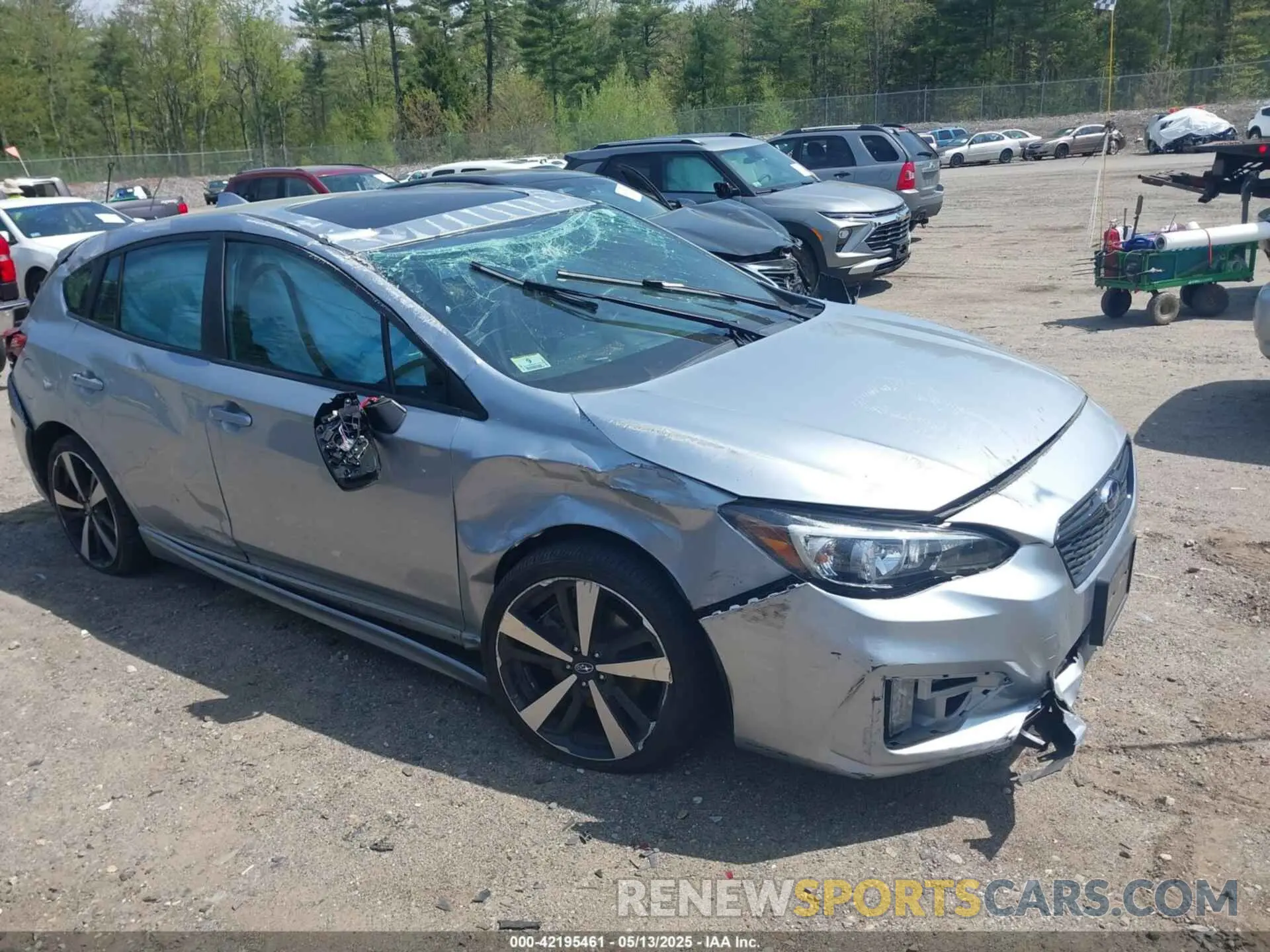 1 fotografías del automóvil dañado 4S3GTAM62K3720153 SUBARU IMPREZA 2019