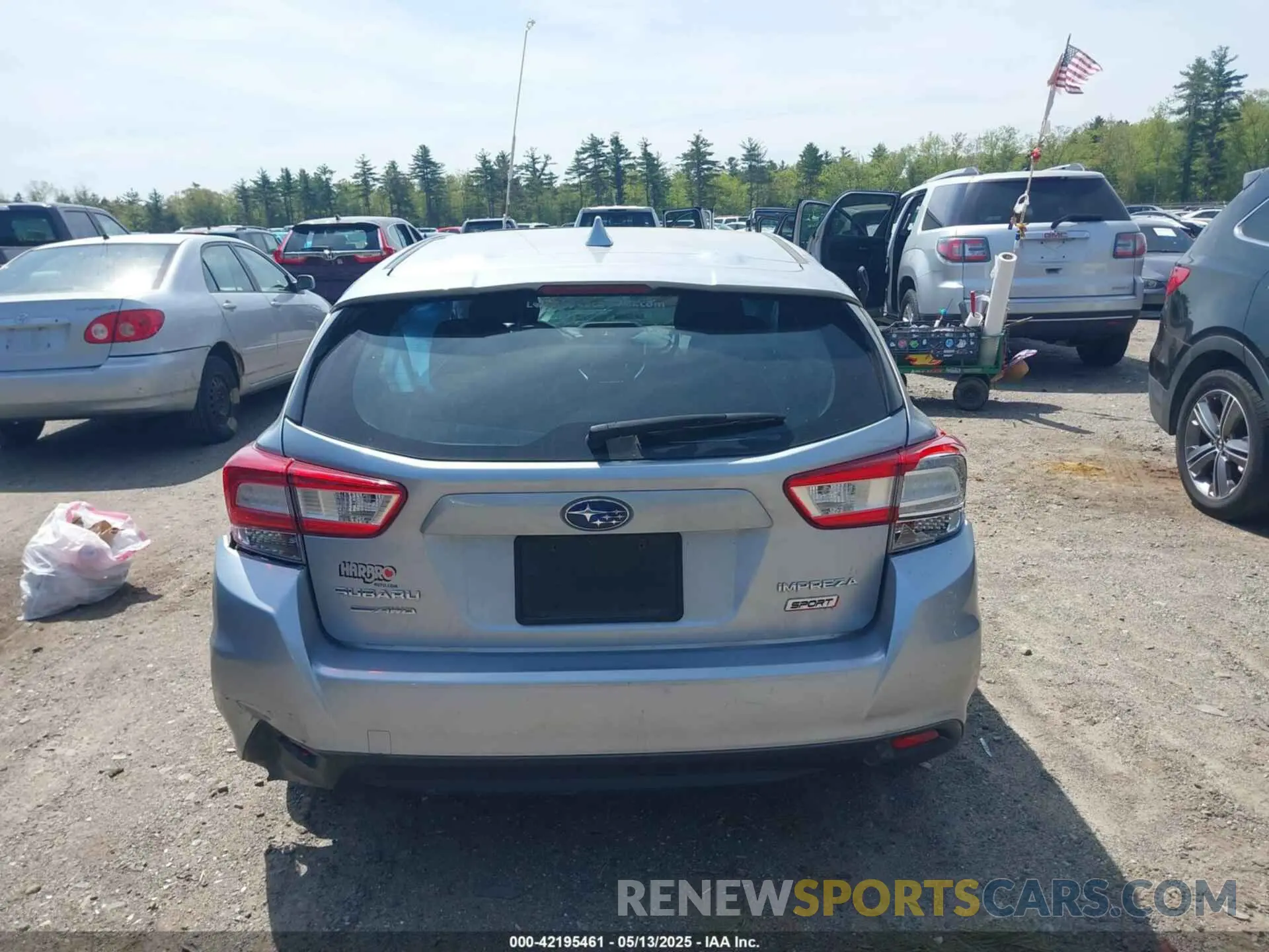 13 fotografías del automóvil dañado 4S3GTAM62K3720153 SUBARU IMPREZA 2019