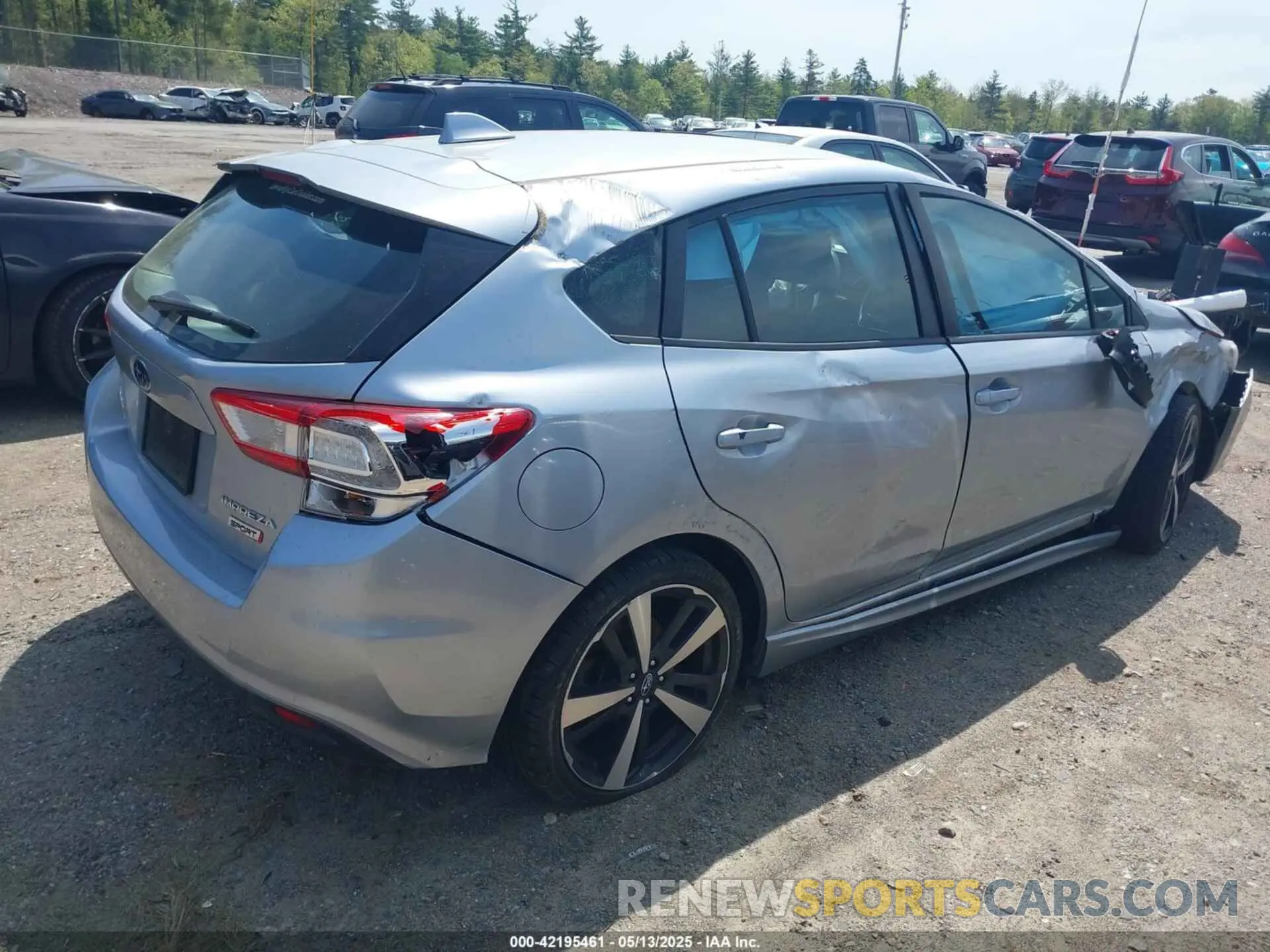 4 fotografías del automóvil dañado 4S3GTAM62K3720153 SUBARU IMPREZA 2019