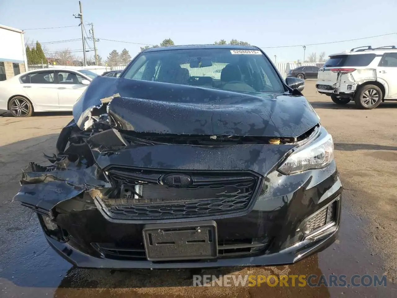 5 fotografías del automóvil dañado 4S3GTAM64K3730991 SUBARU IMPREZA 2019