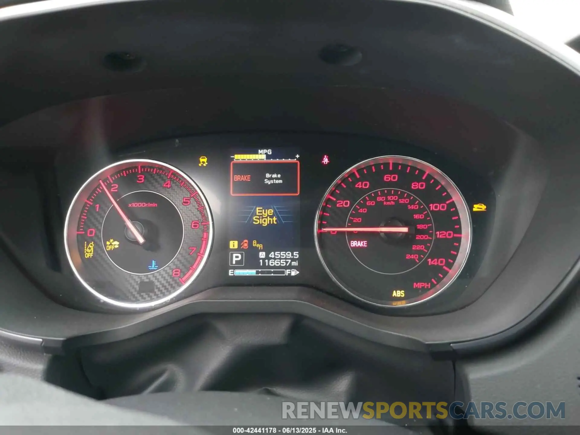 7 fotografías del automóvil dañado 4S3GTAM65K3732913 SUBARU IMPREZA 2019