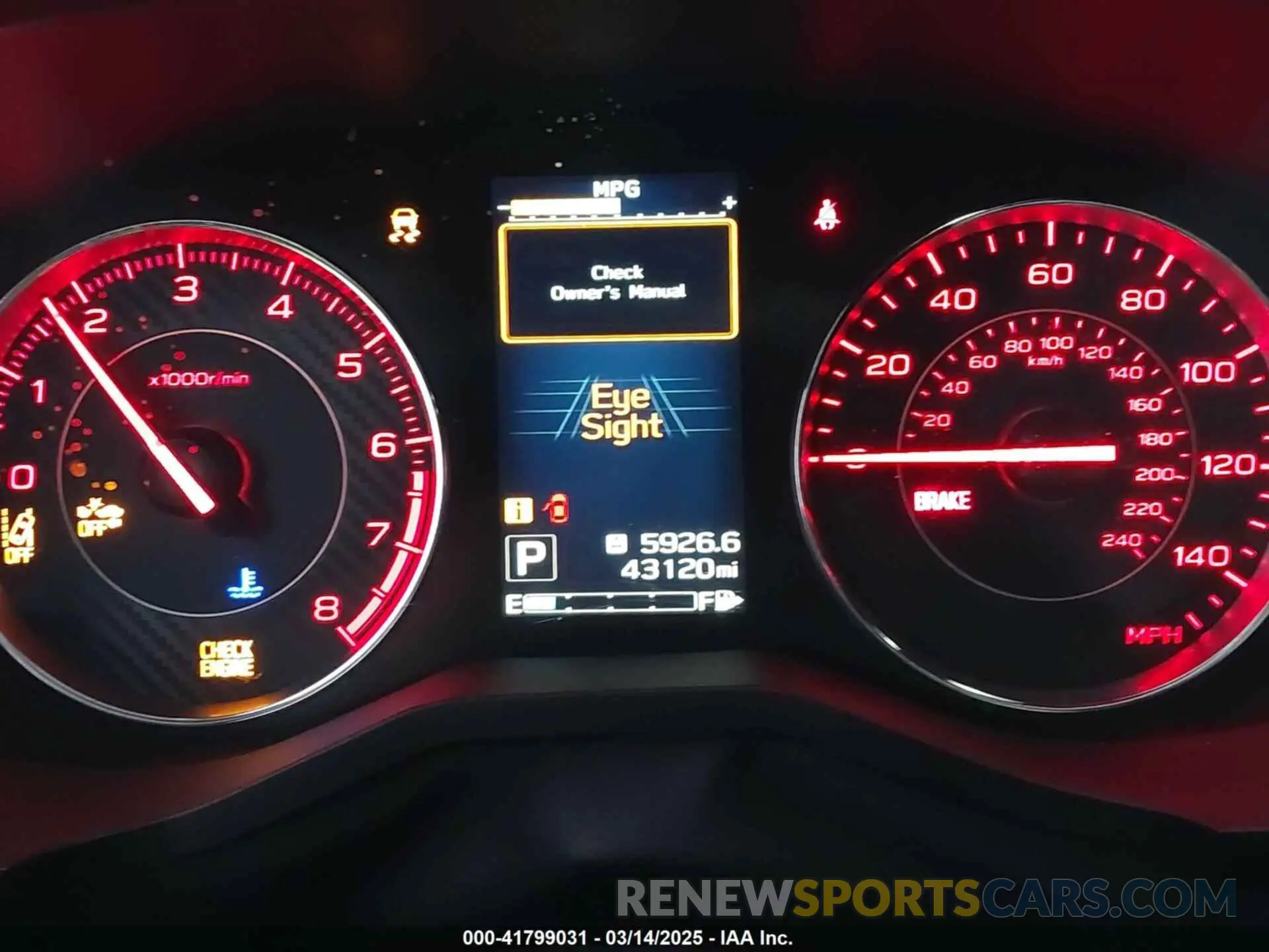 15 fotografías del automóvil dañado 4S3GTAM67K3756260 SUBARU IMPREZA 2019