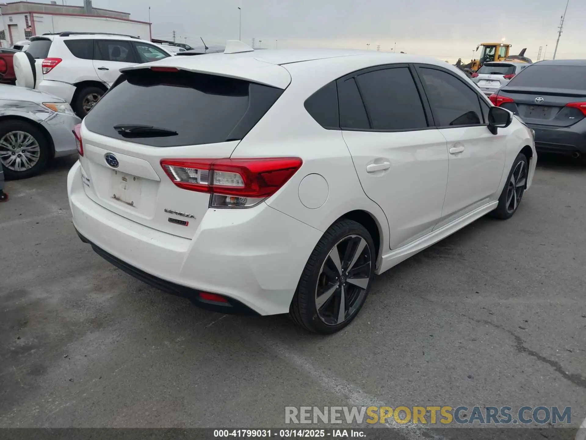 4 fotografías del automóvil dañado 4S3GTAM67K3756260 SUBARU IMPREZA 2019