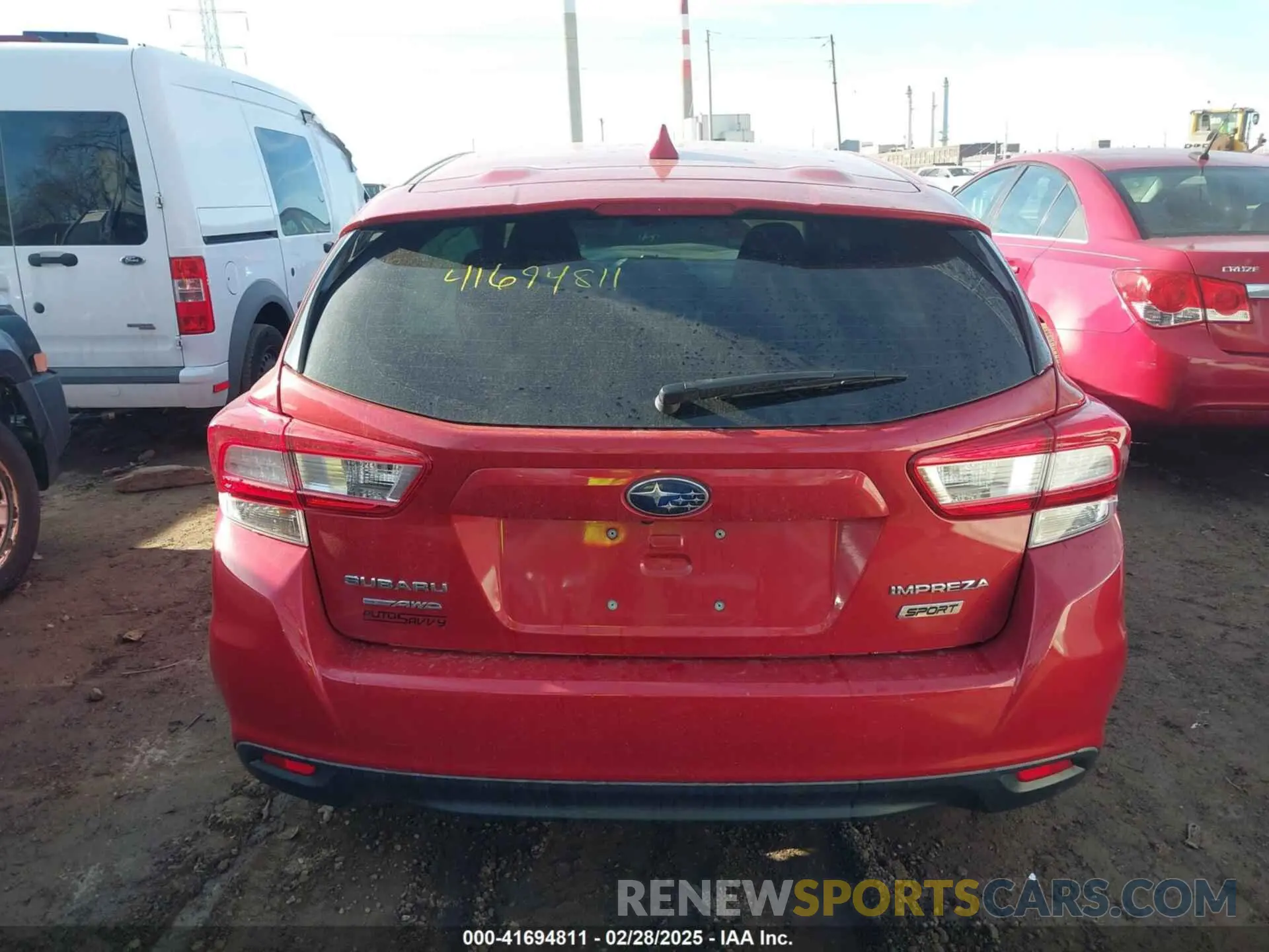 16 fotografías del automóvil dañado 4S3GTAM6XK3708591 SUBARU IMPREZA 2019