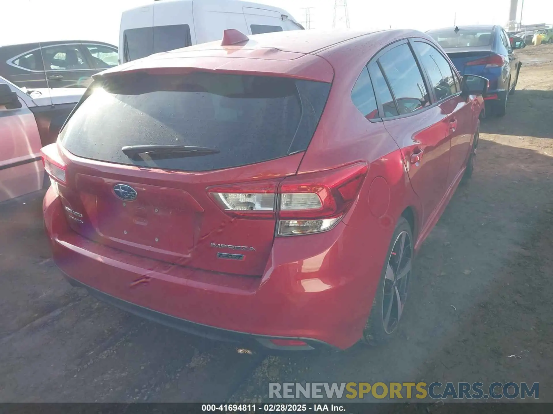 4 fotografías del automóvil dañado 4S3GTAM6XK3708591 SUBARU IMPREZA 2019
