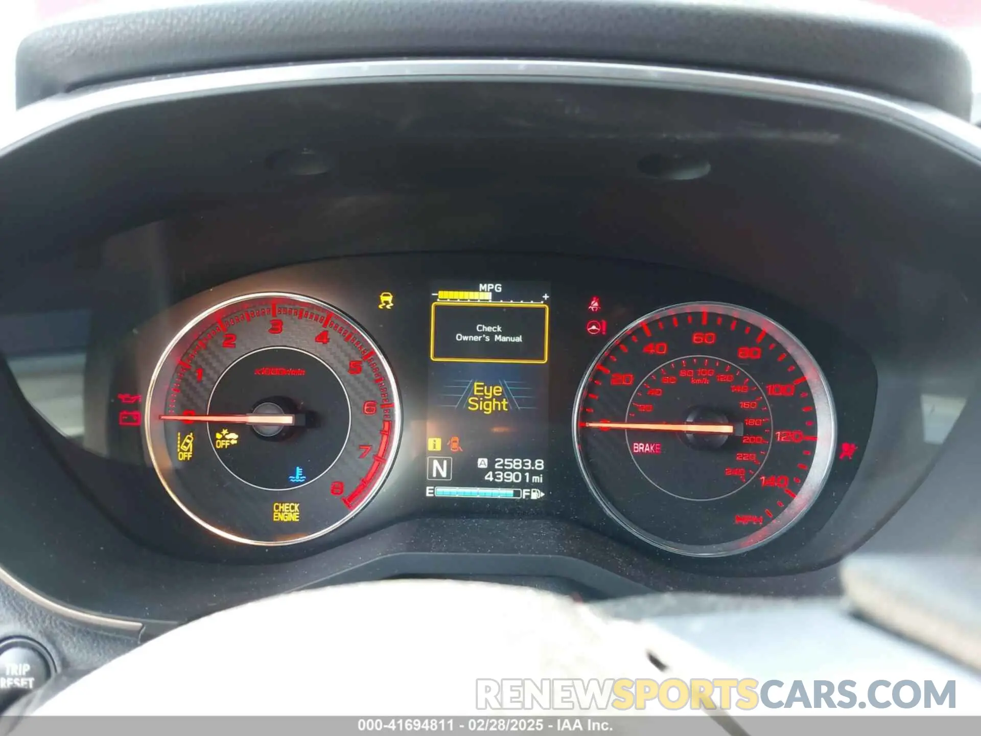 7 fotografías del automóvil dañado 4S3GTAM6XK3708591 SUBARU IMPREZA 2019